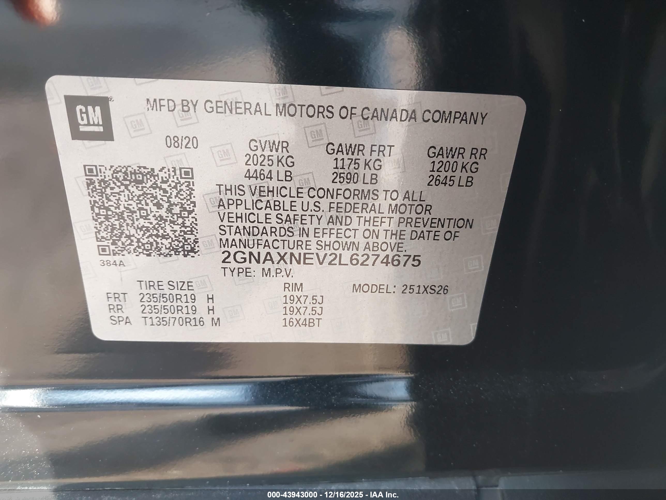 CHEVROLET EQUINOX image 9
