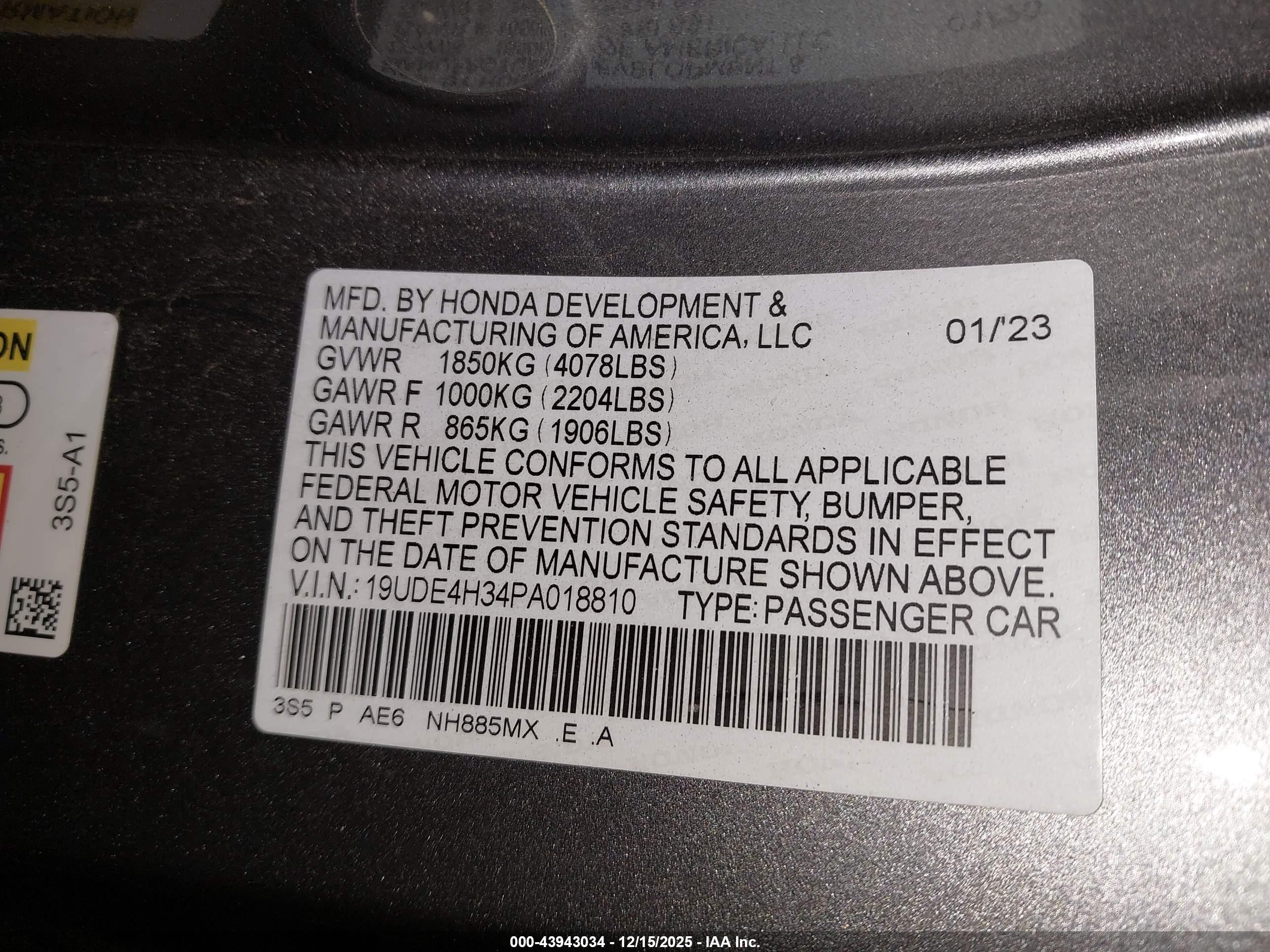 ACURA INTEGRA image 9
