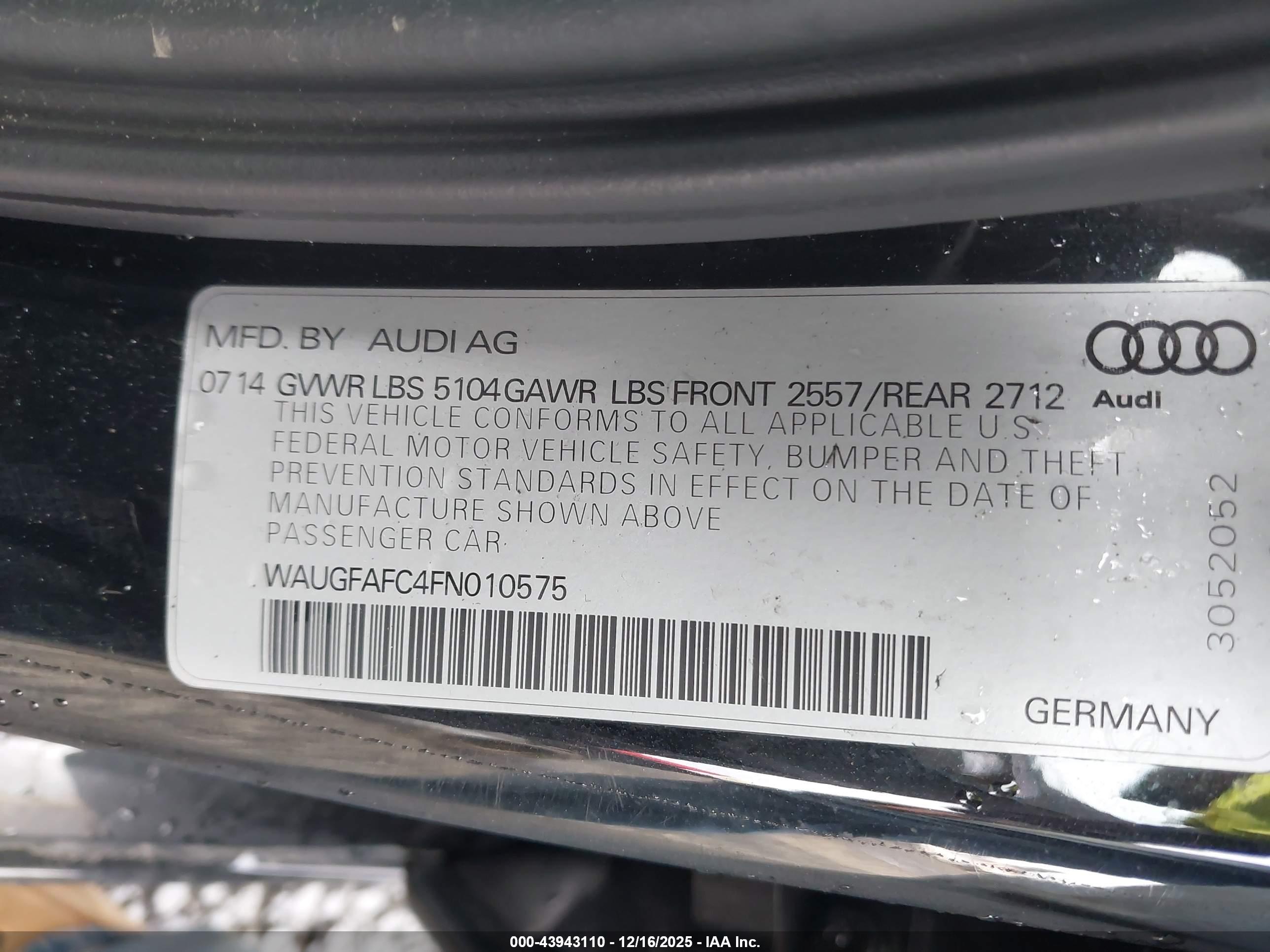 AUDI A6 image 9