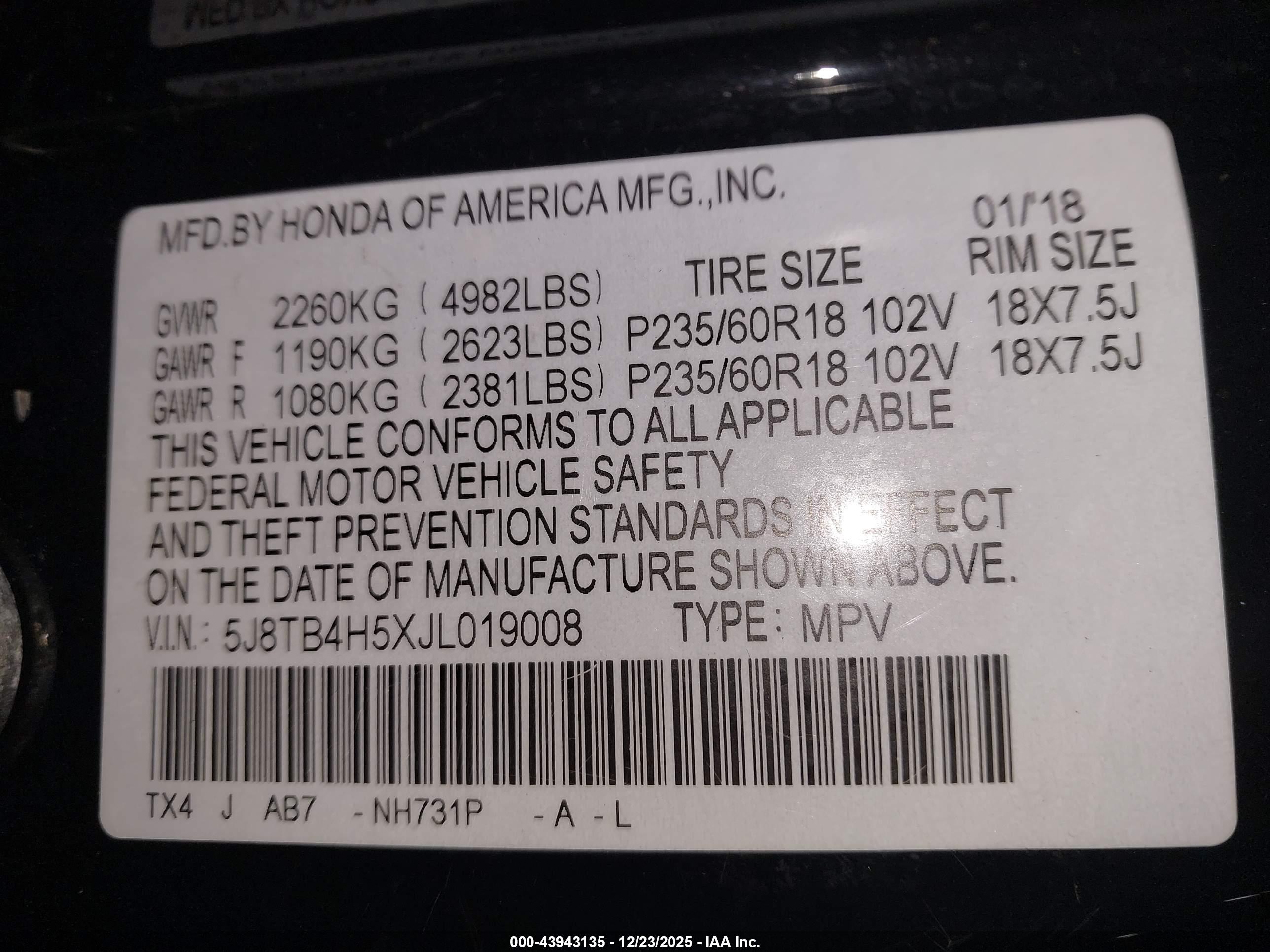 ACURA RDX image 9