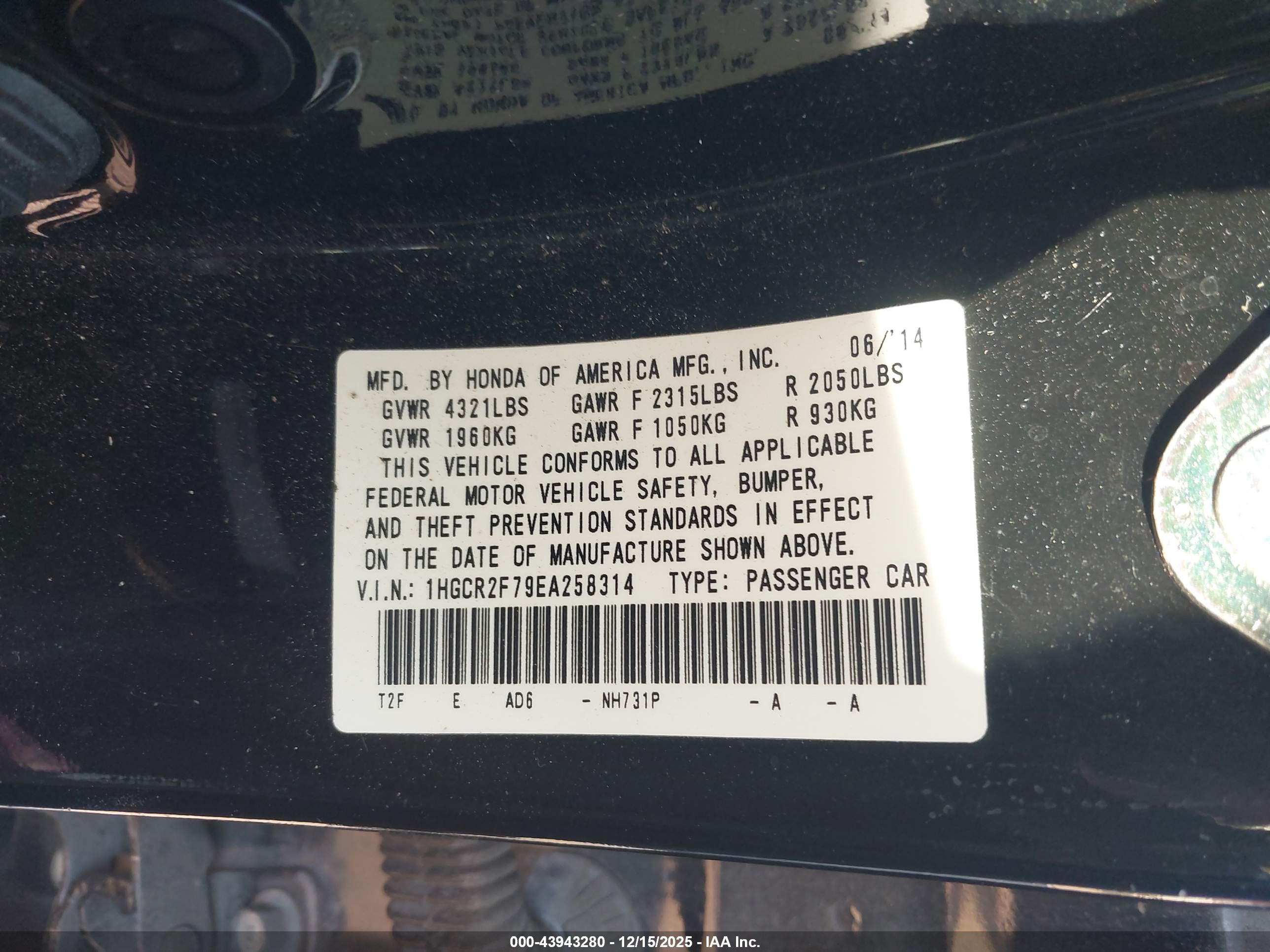 HONDA ACCORD image 9
