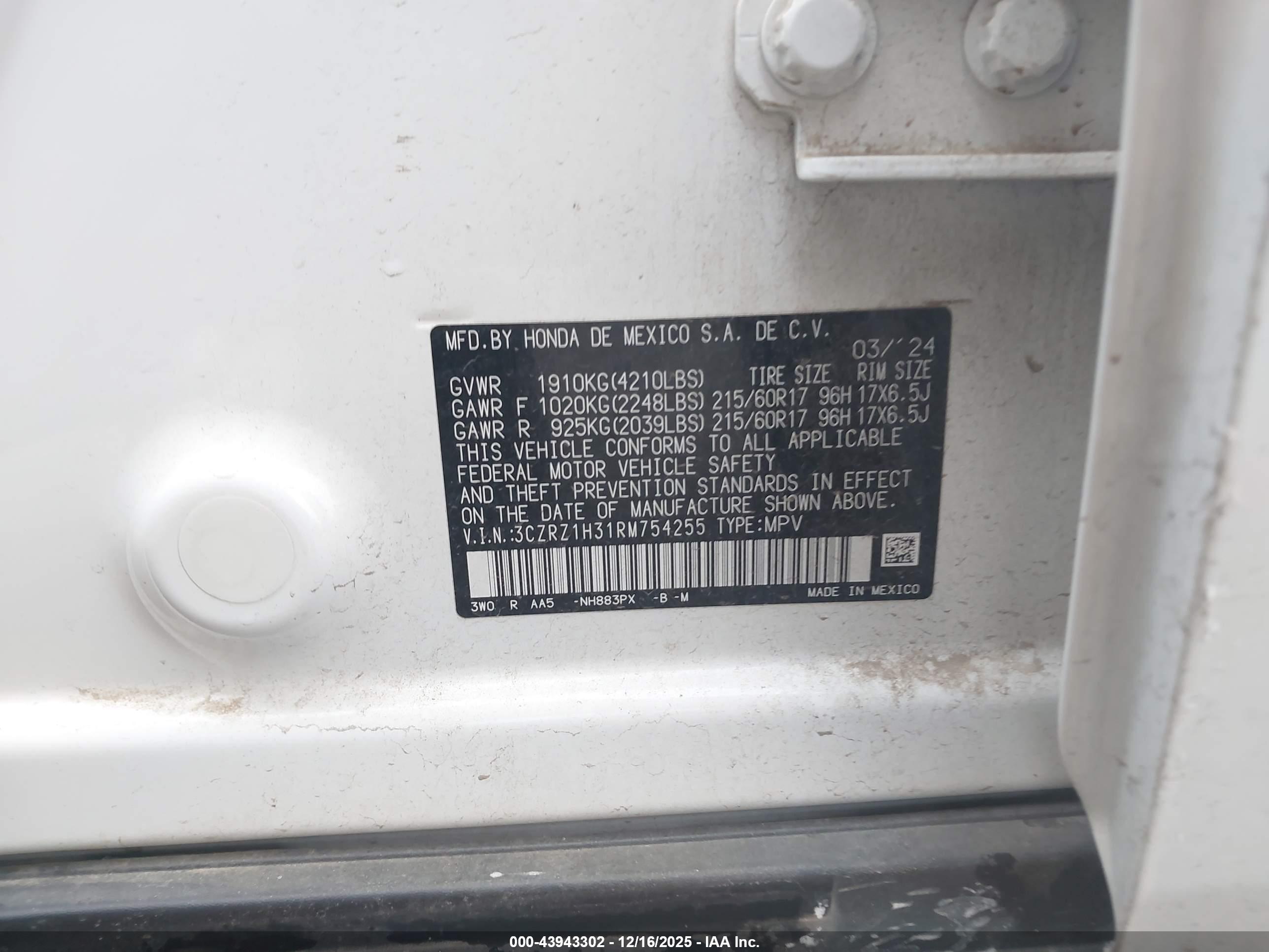 HONDA HR-V image 9