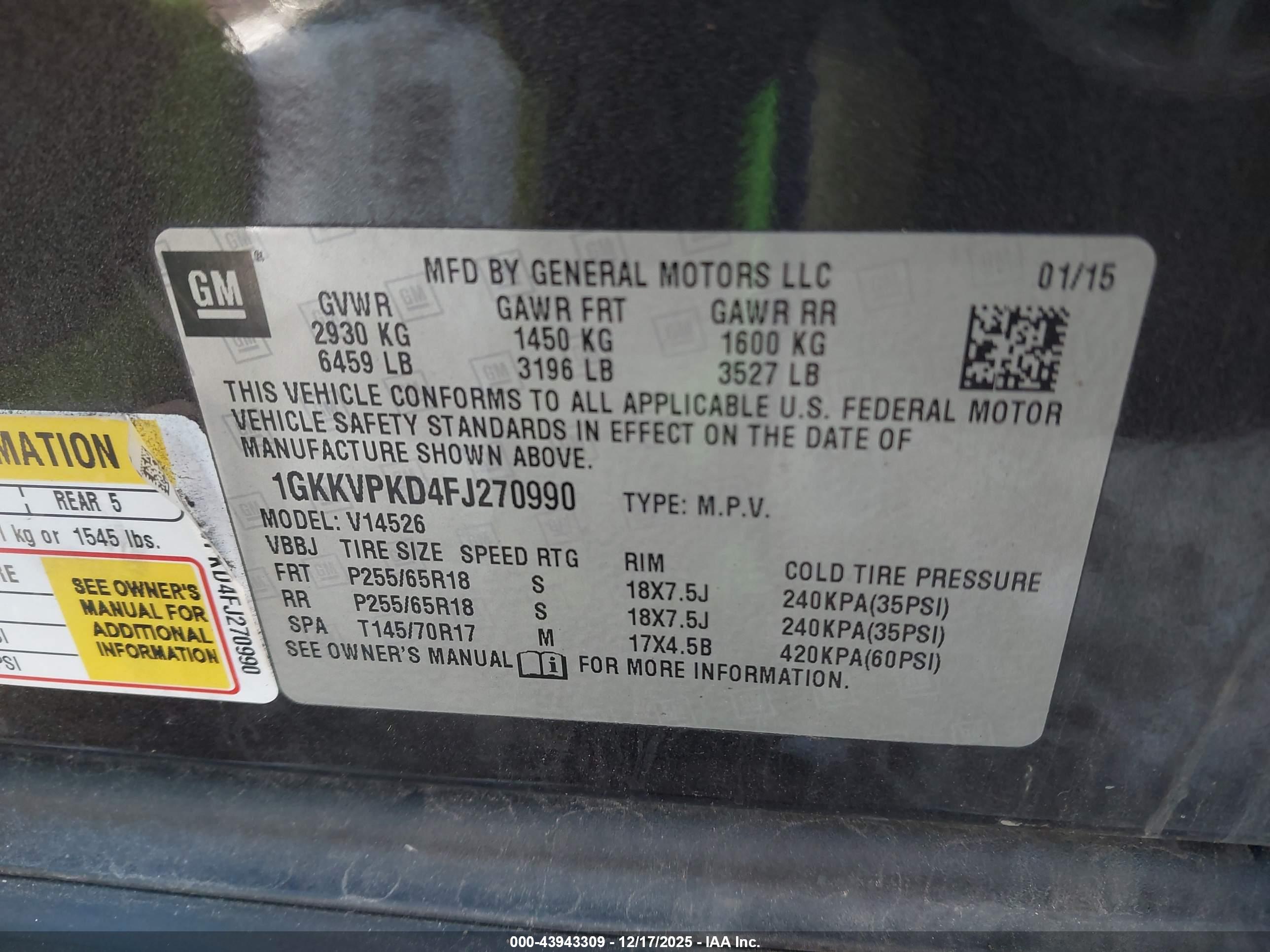 GMC ACADIA image 9