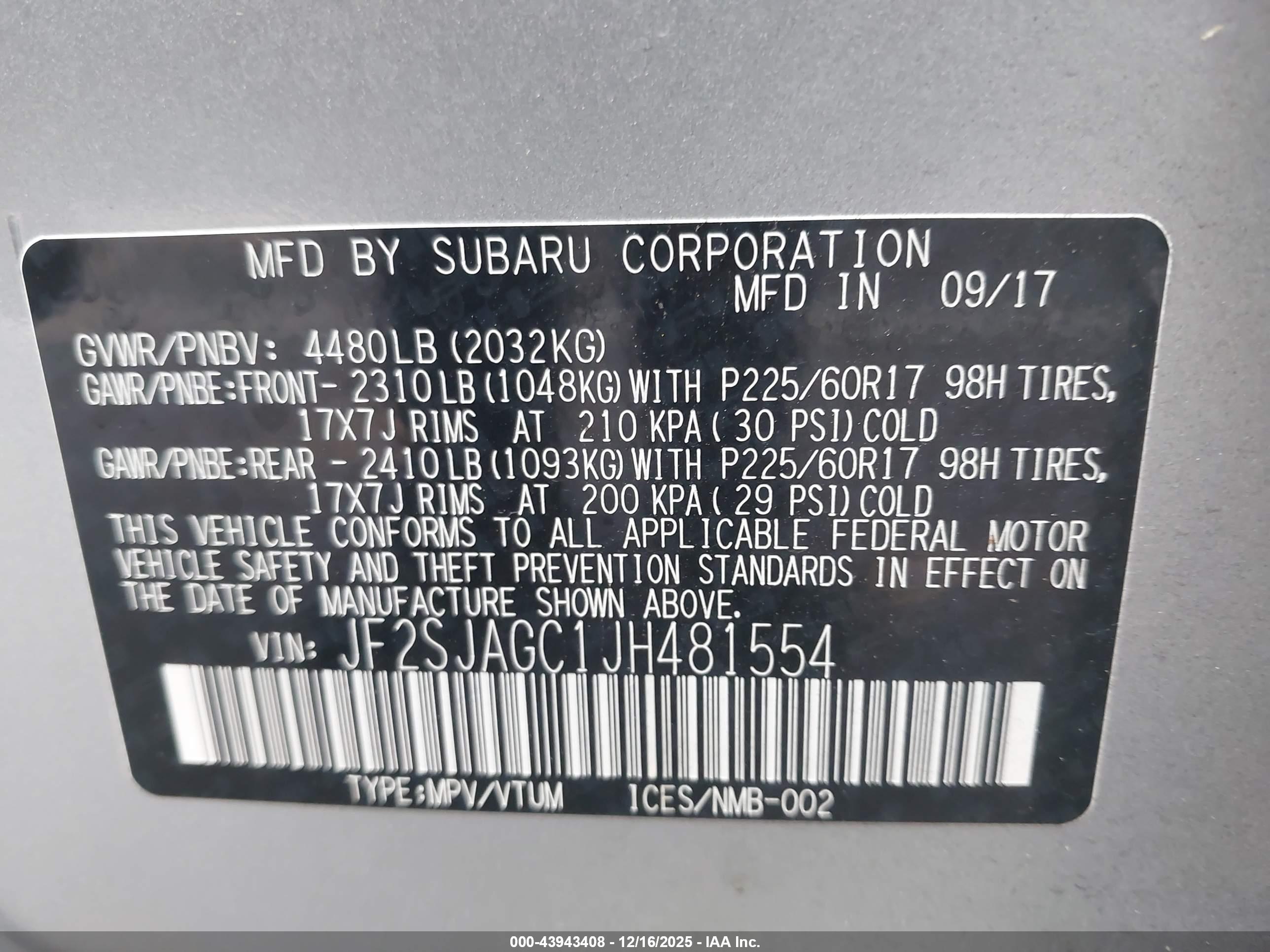 SUBARU FORESTER image 9