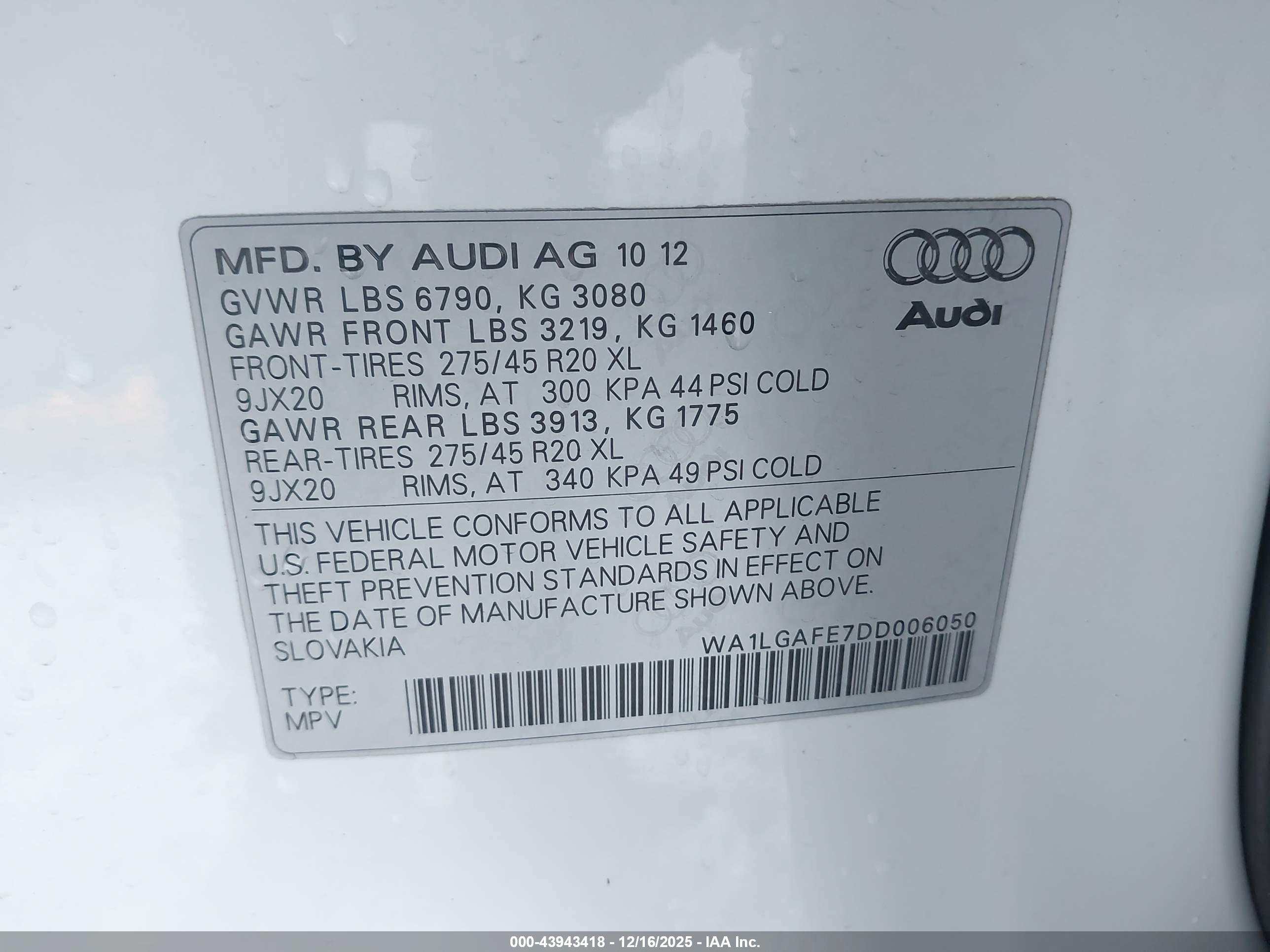 AUDI Q7 image 9