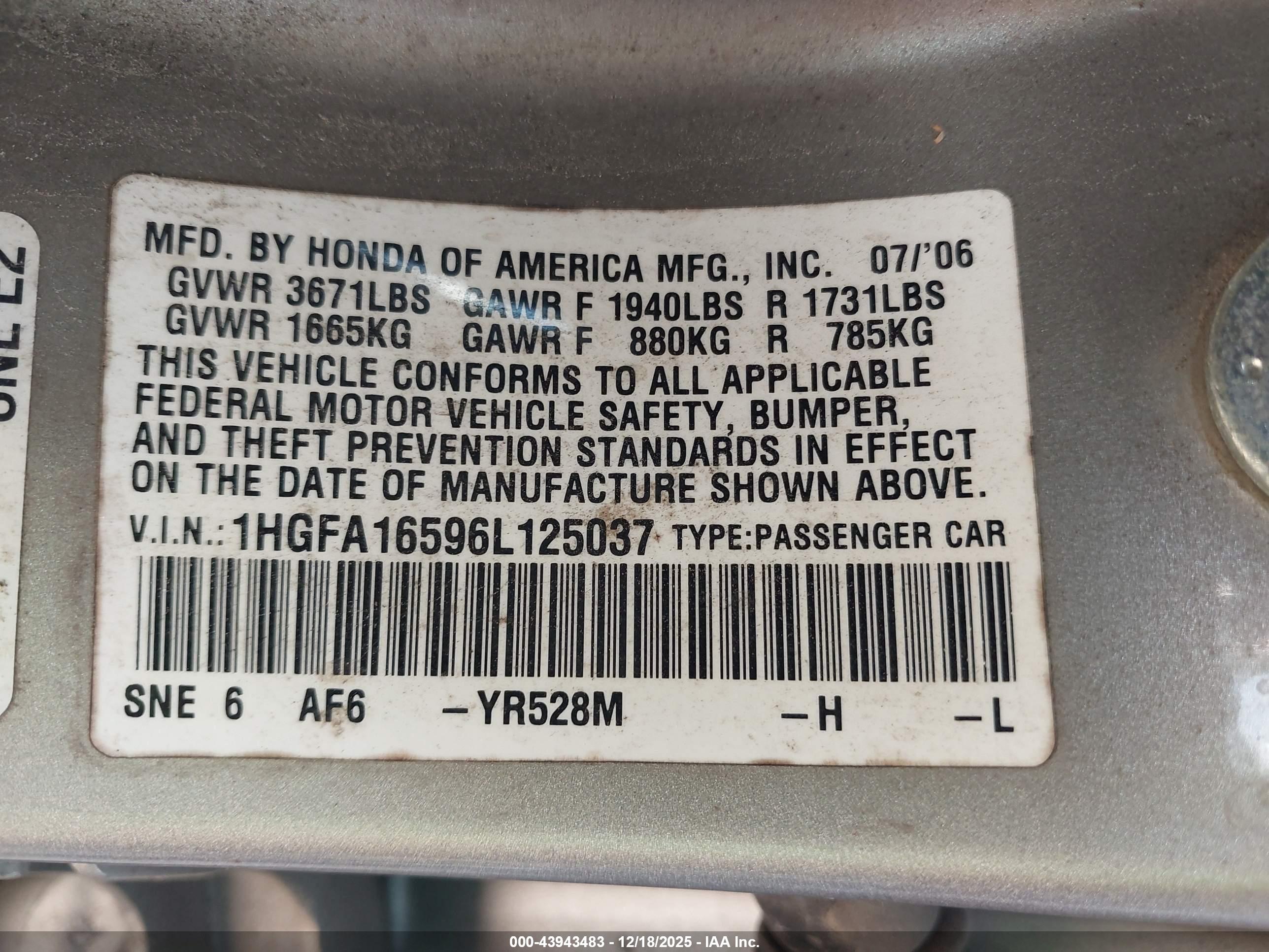 HONDA CIVIC image 9