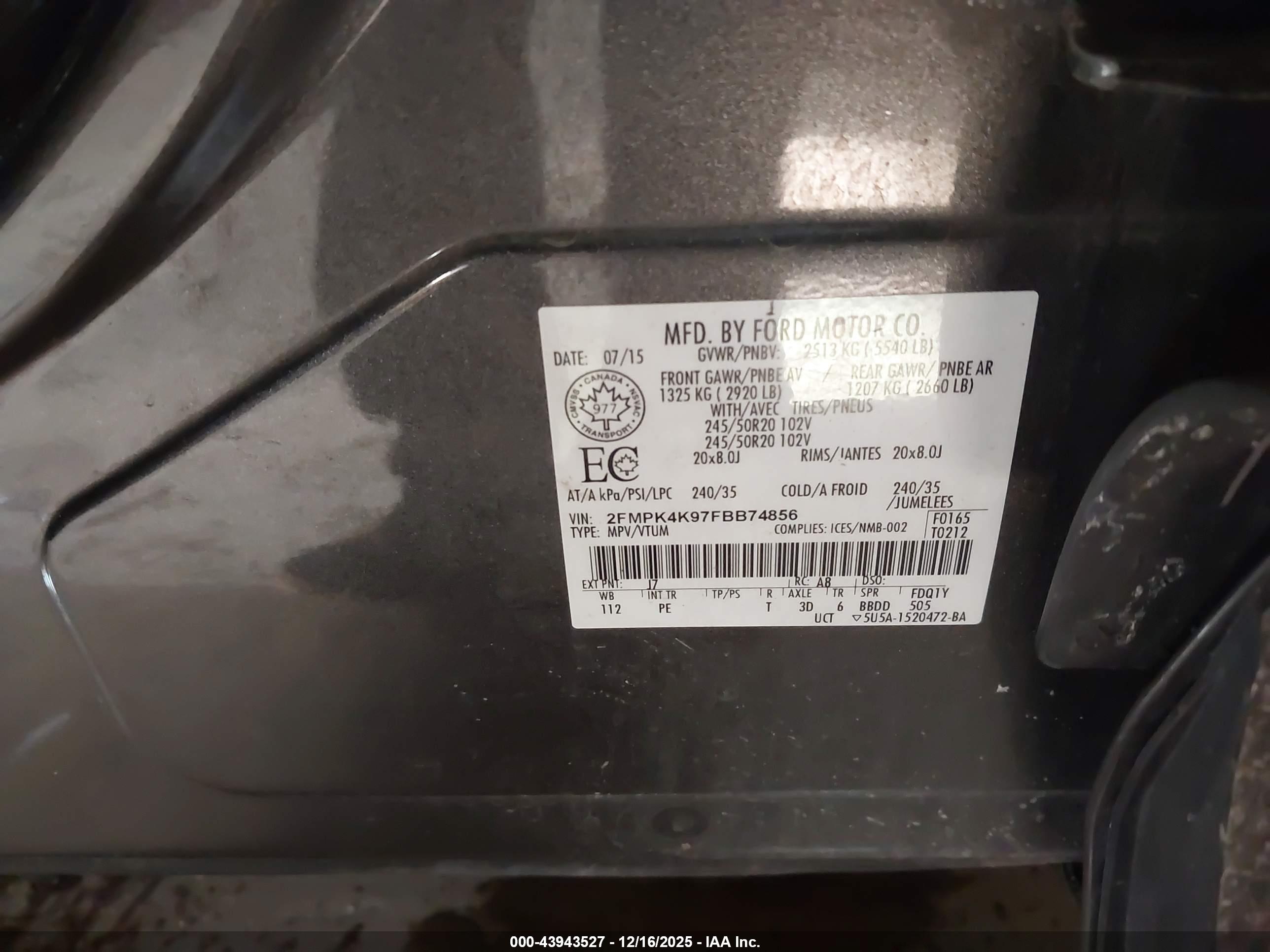 FORD EDGE image 9