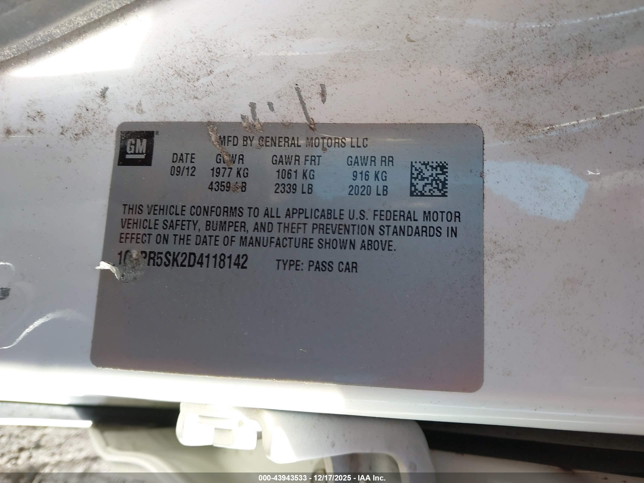 BUICK VERANO image 9