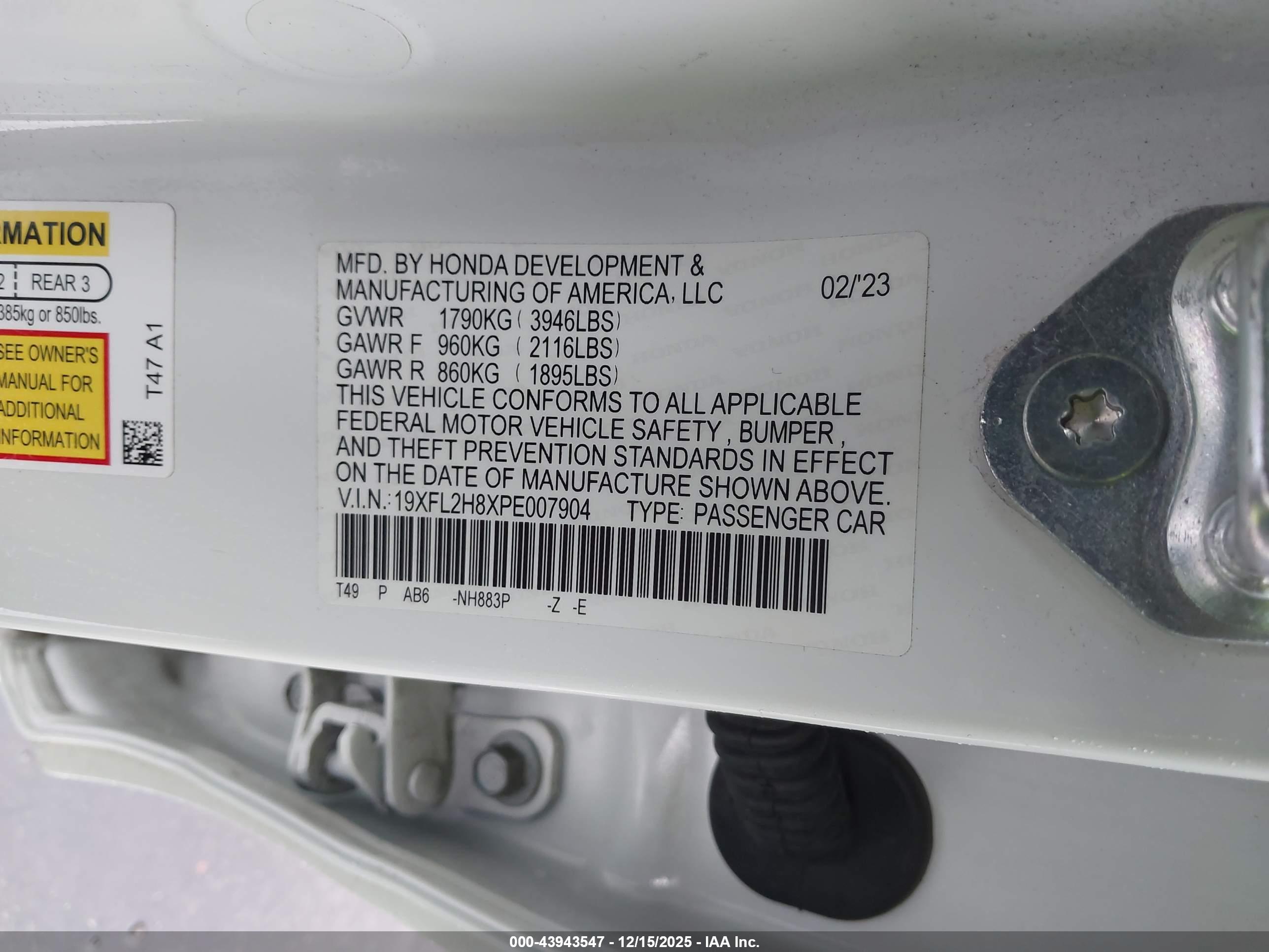 HONDA CIVIC image 9