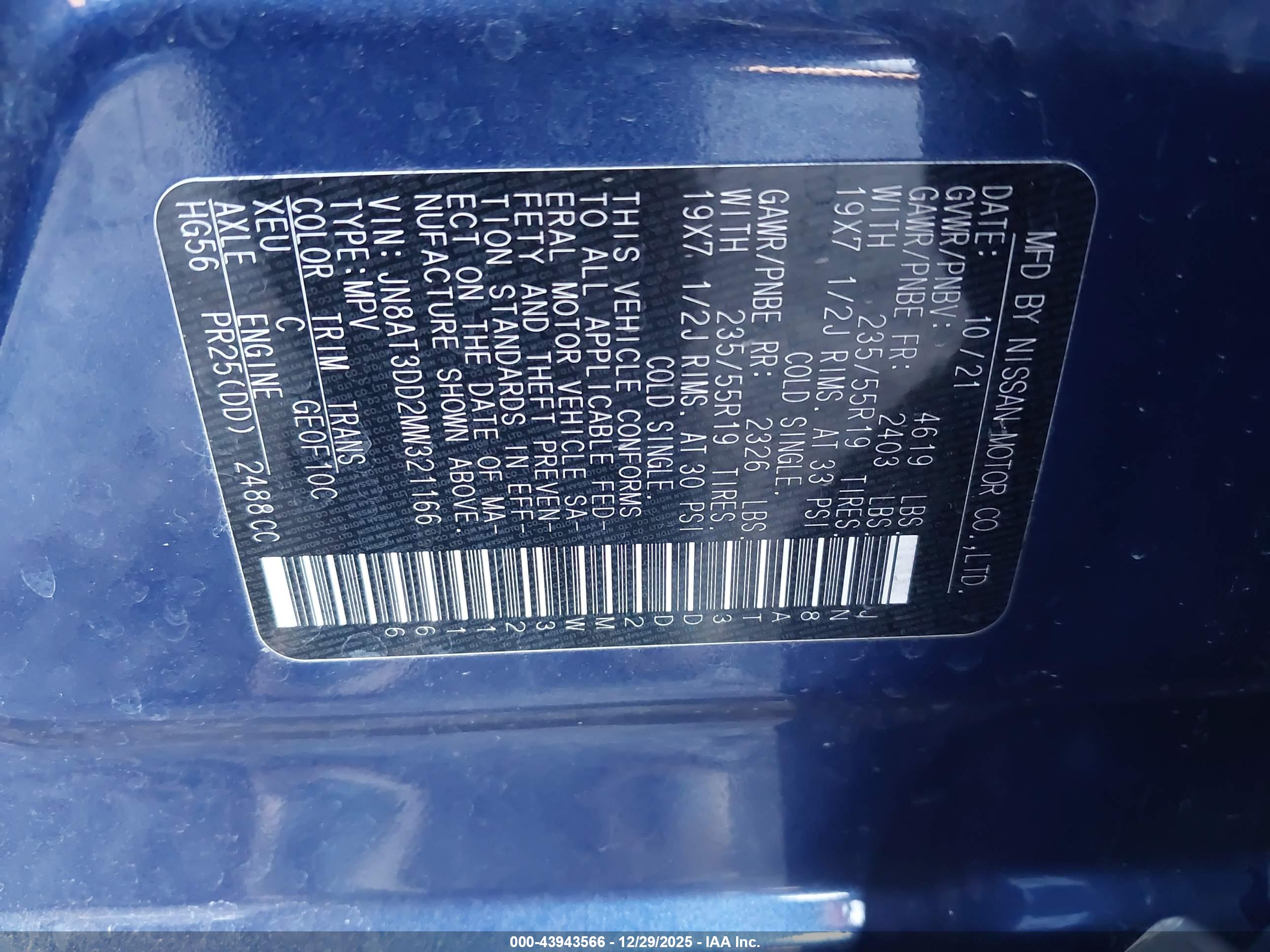 NISSAN ROGUE image 9