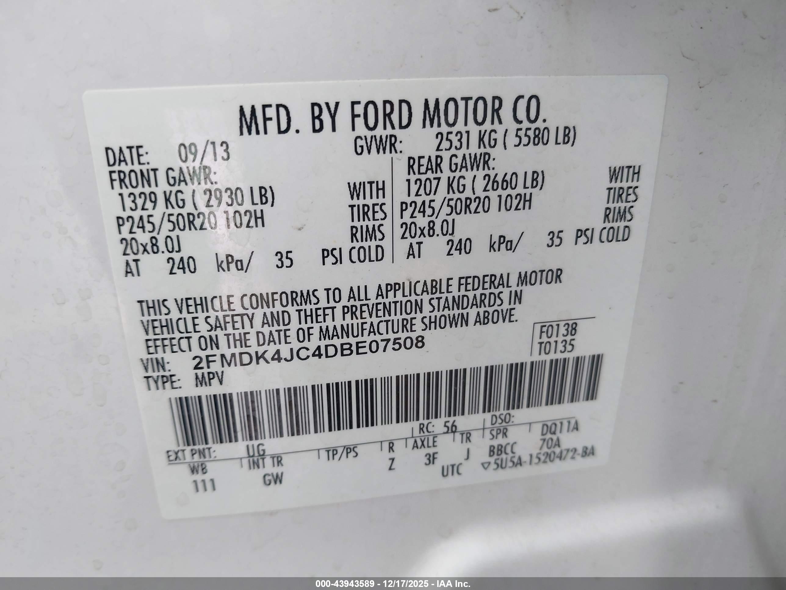 FORD EDGE image 9