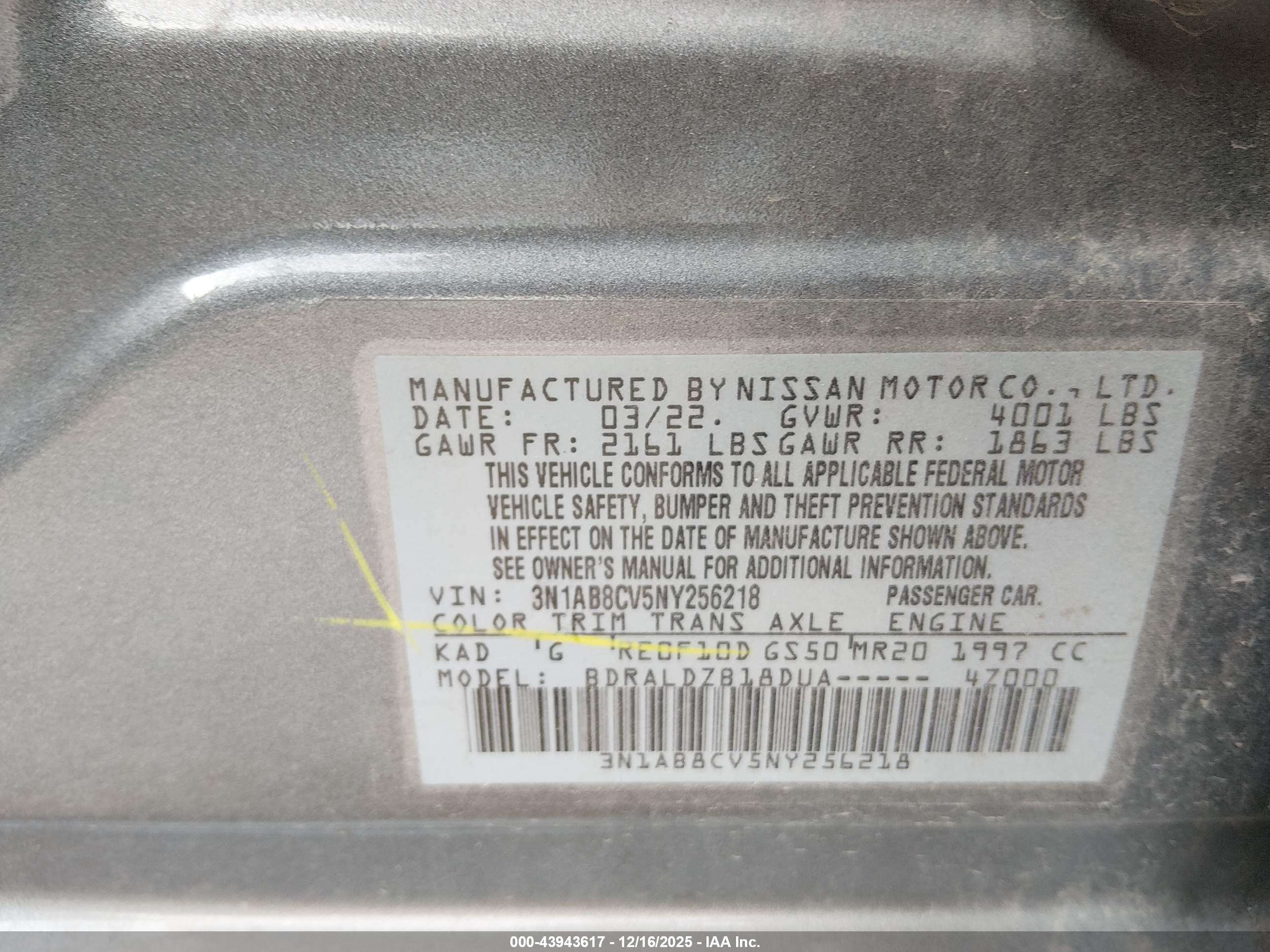 NISSAN SENTRA image 9