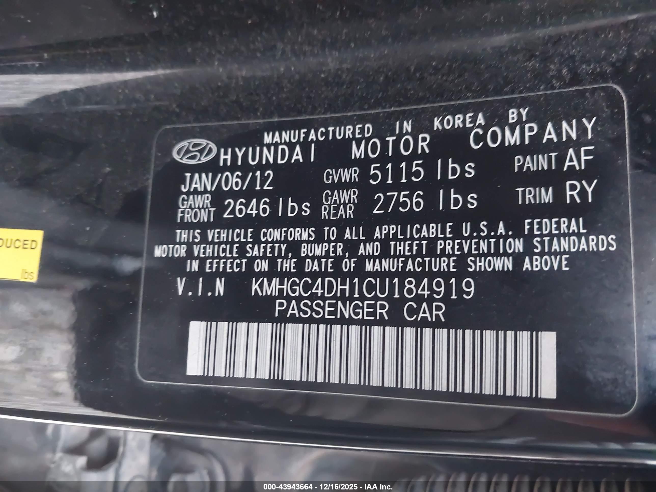 HYUNDAI GENESIS image 9