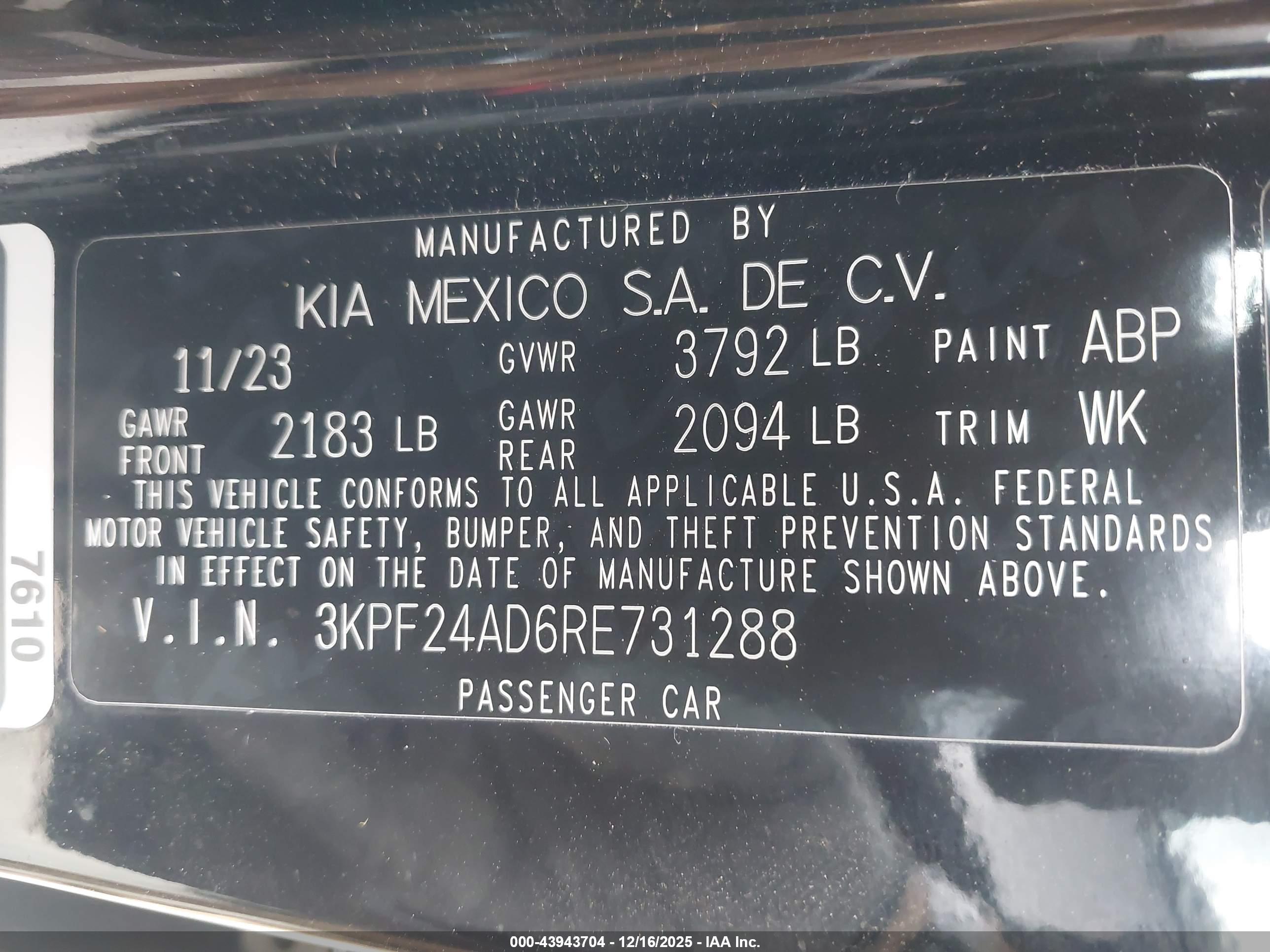 KIA FORTE image 9