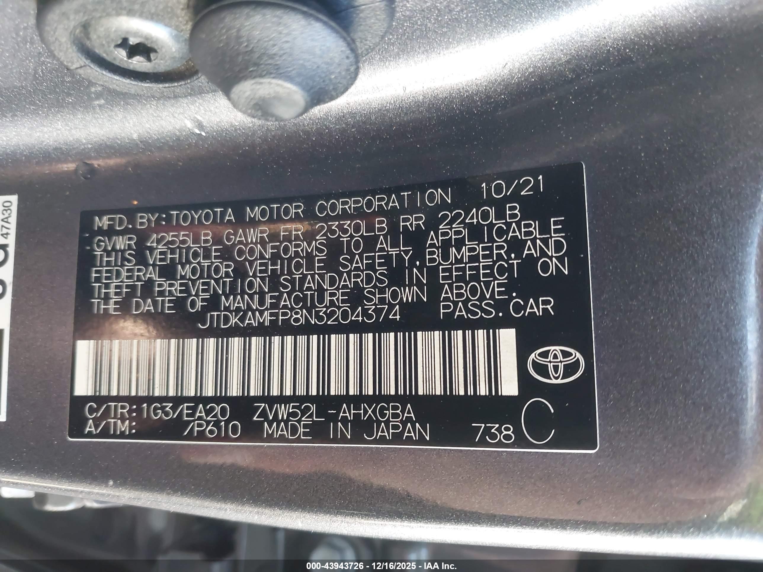 TOYOTA PRIUS image 9