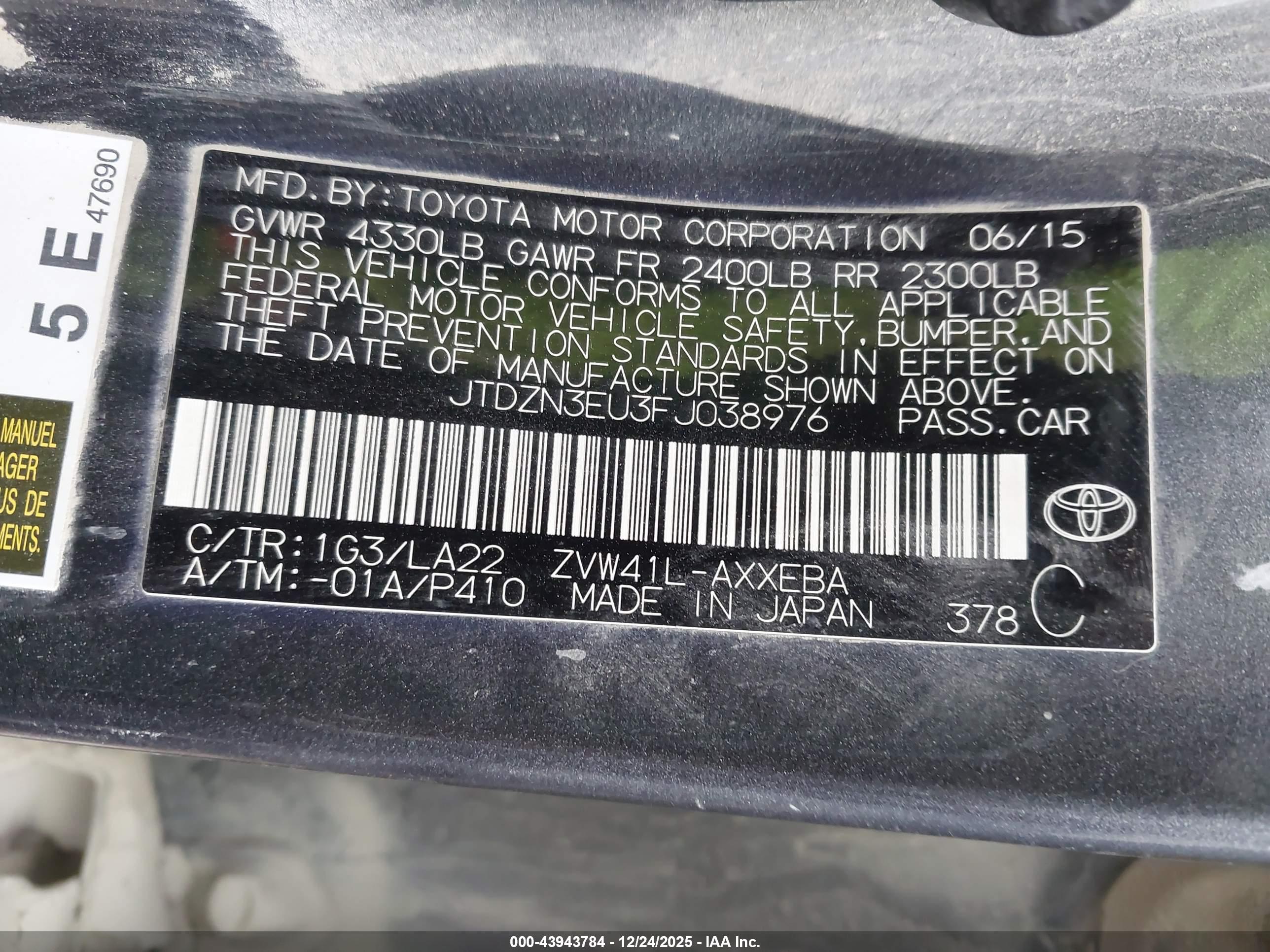 TOYOTA PRIUS image 9