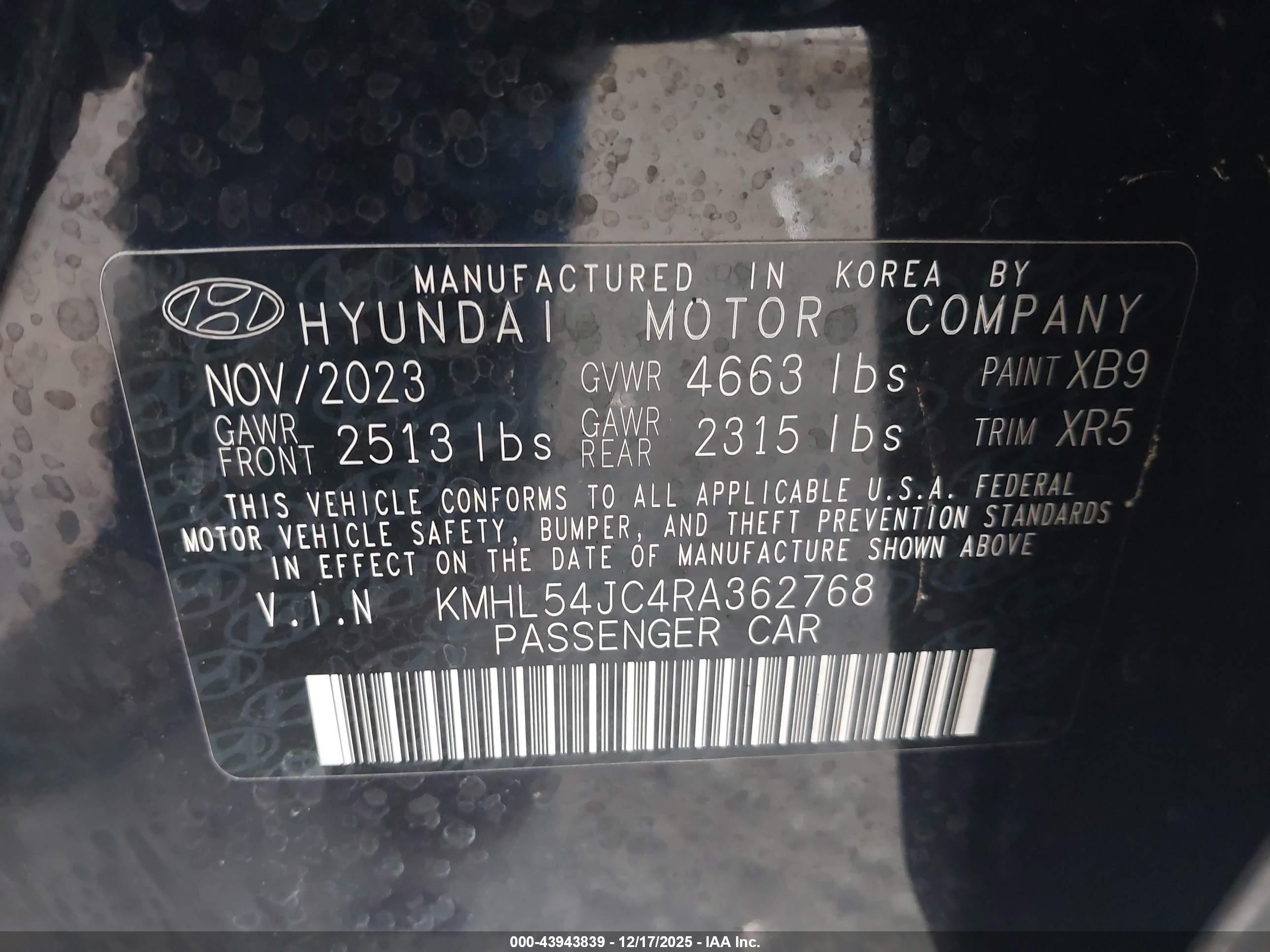 HYUNDAI SONATA image 9