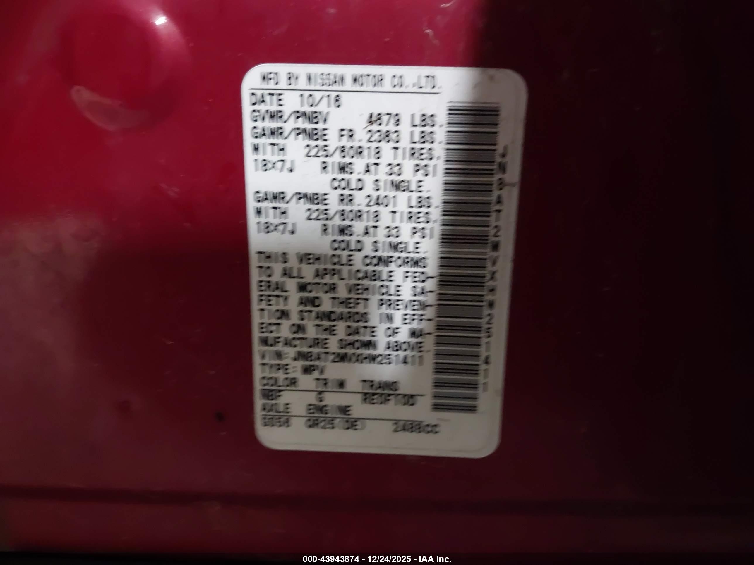 NISSAN ROGUE image 9
