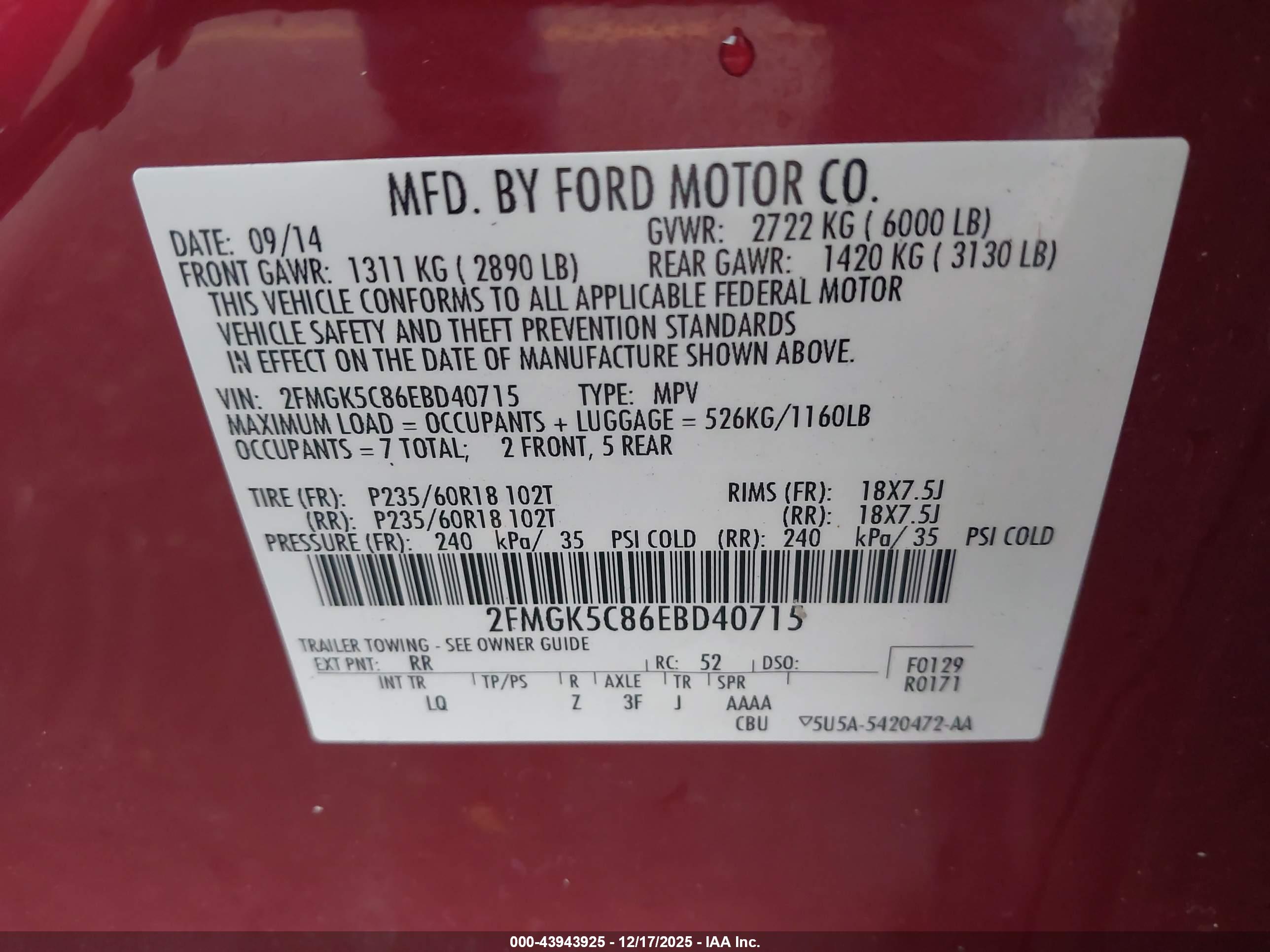 FORD FLEX image 9