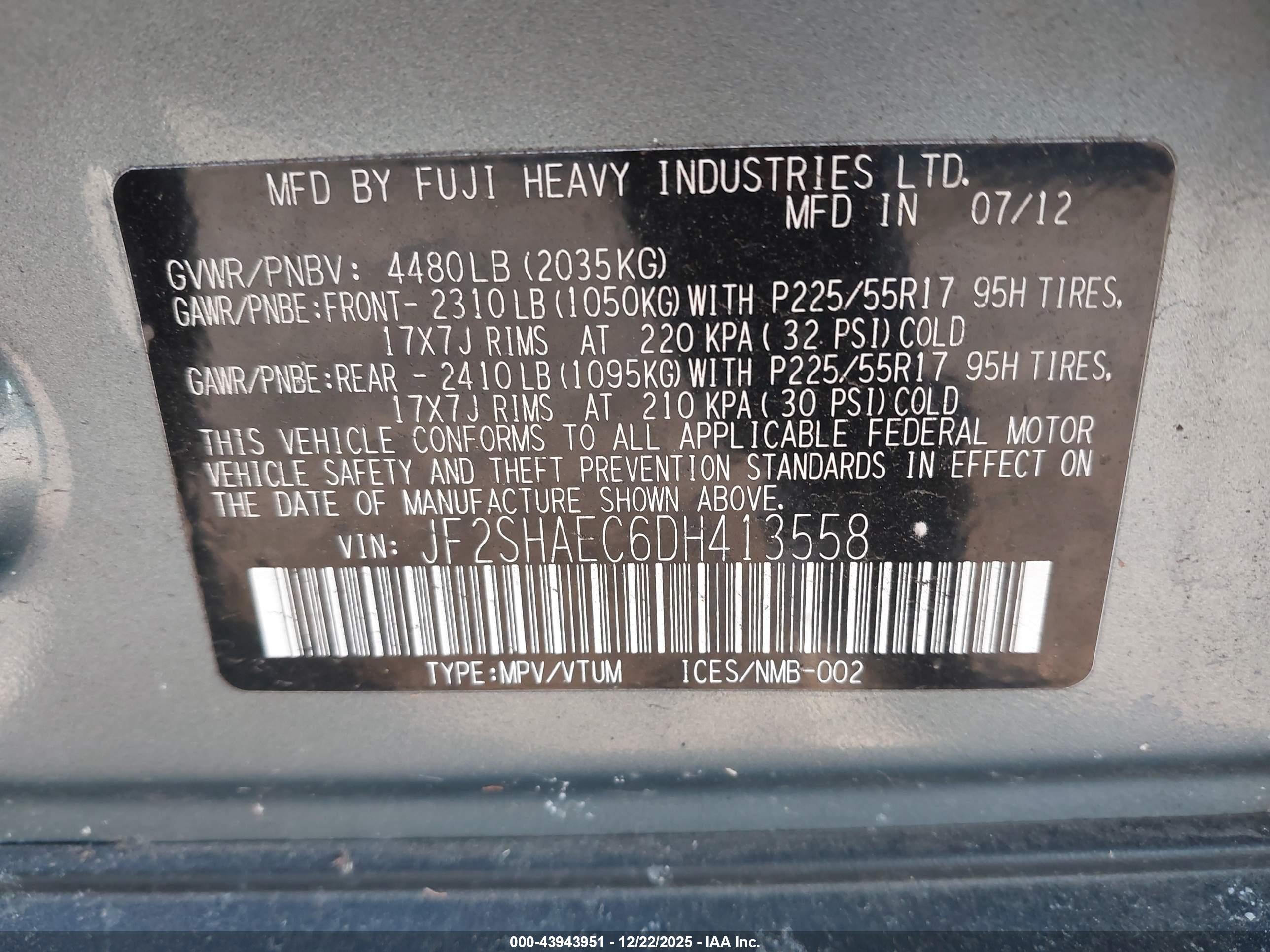 SUBARU FORESTER image 9