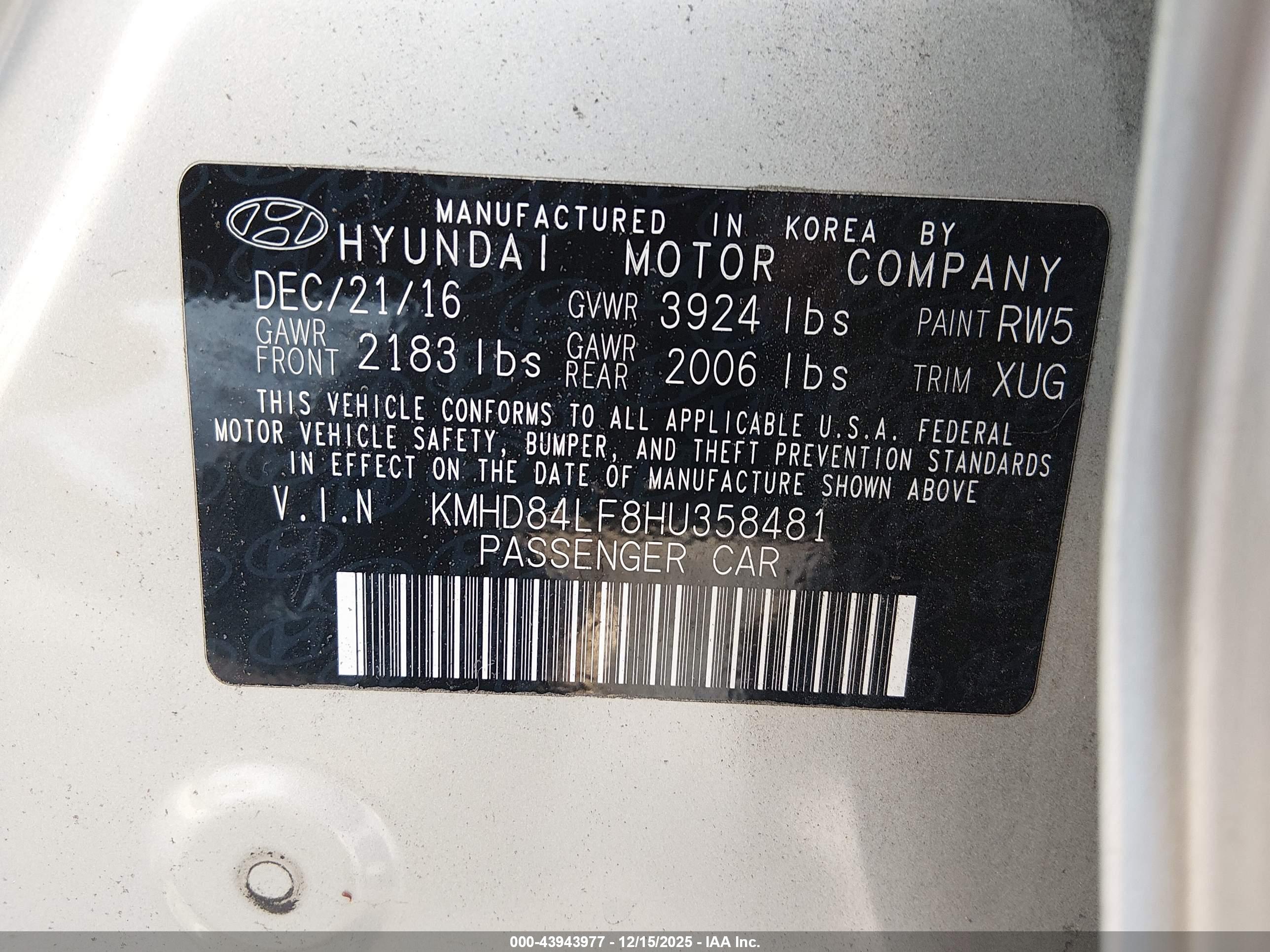 HYUNDAI ELANTRA image 9
