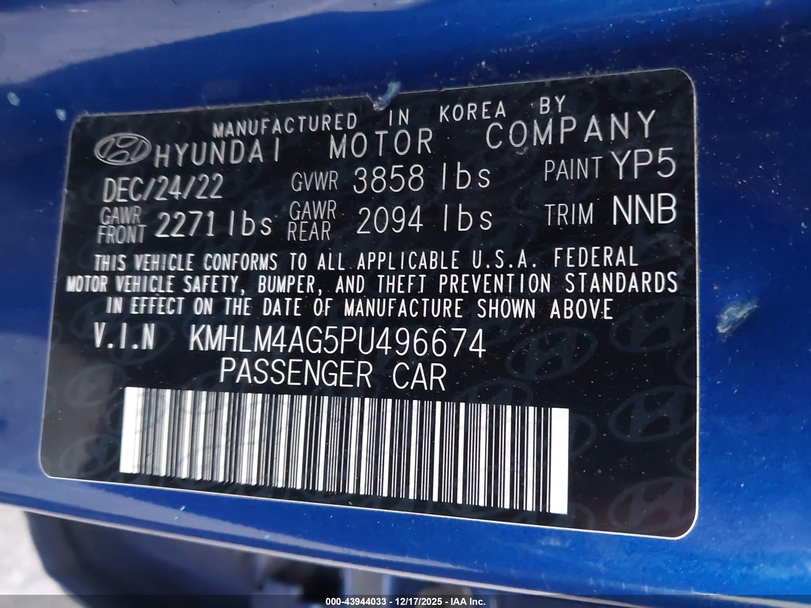HYUNDAI ELANTRA image 9