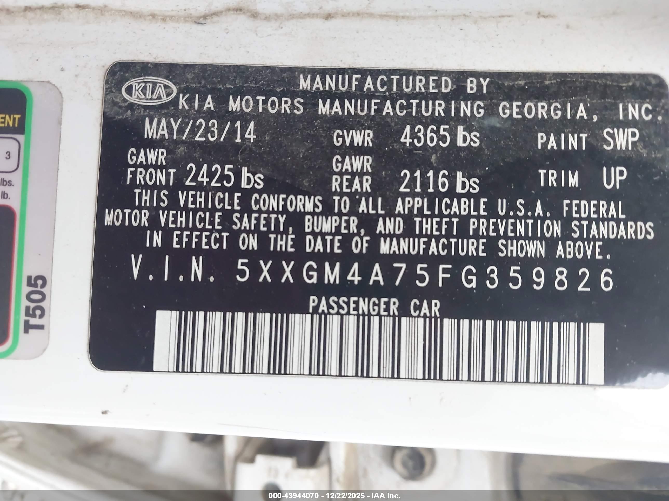 KIA OPTIMA image 9