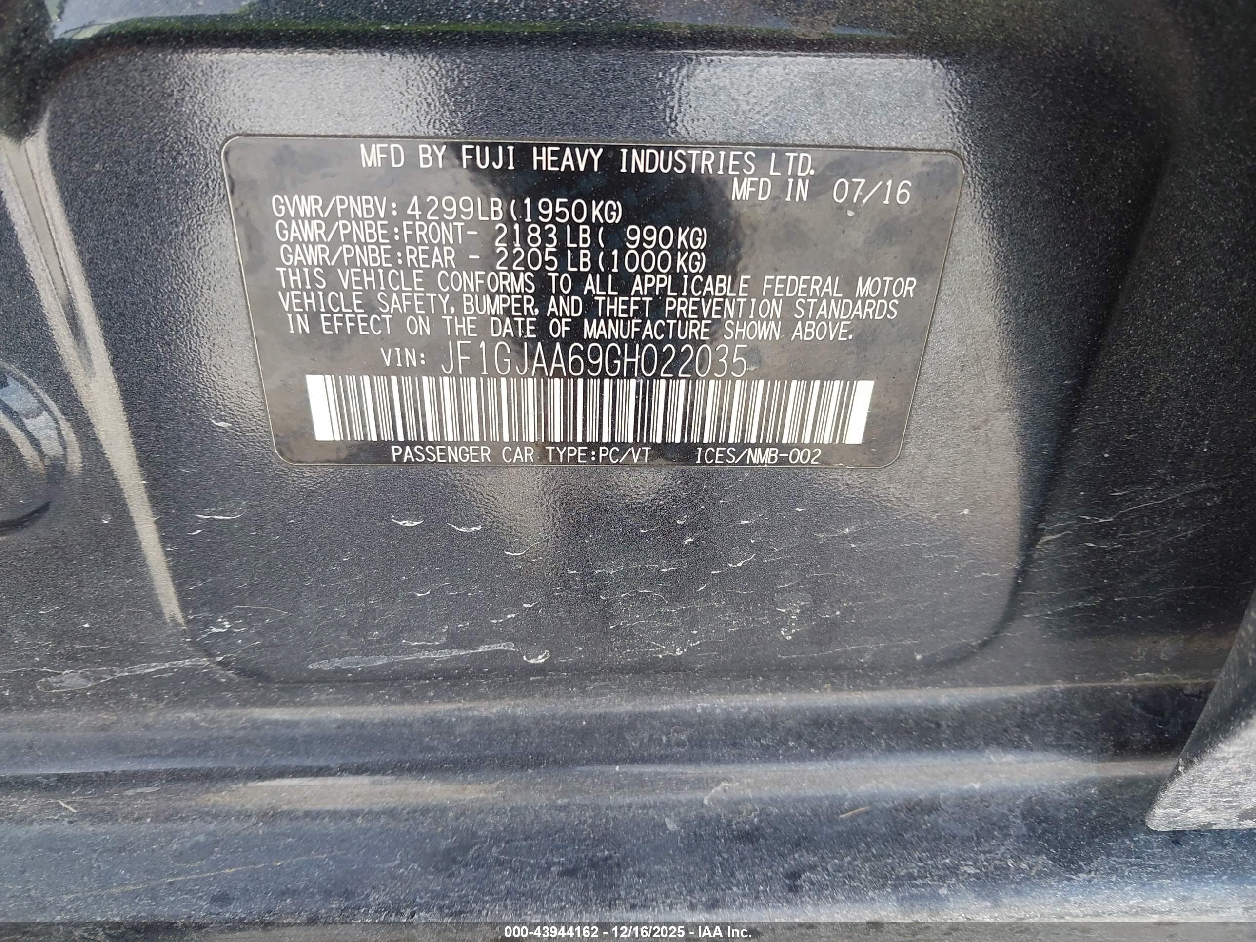 SUBARU IMPREZA image 9