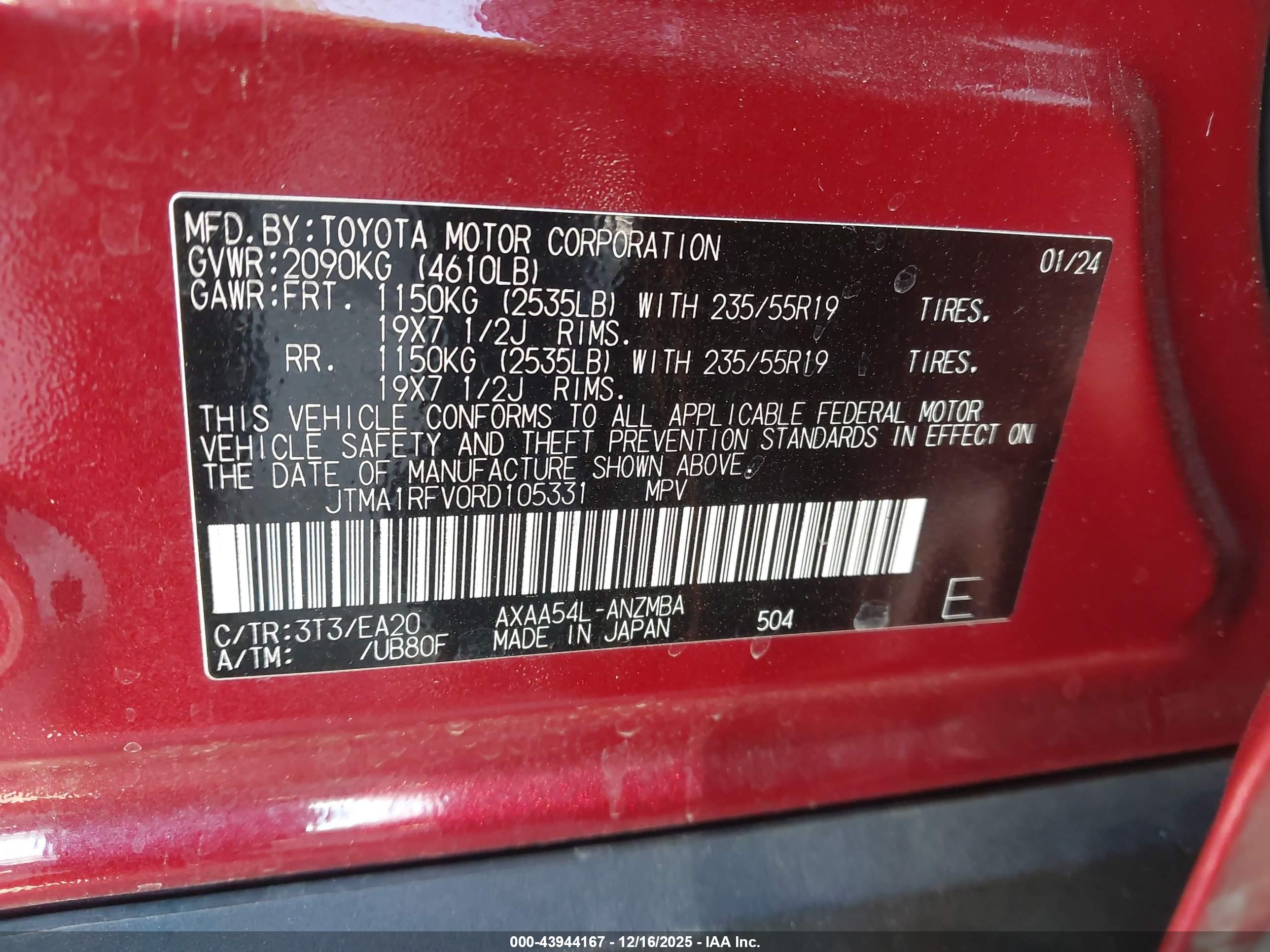 TOYOTA RAV4 image 9