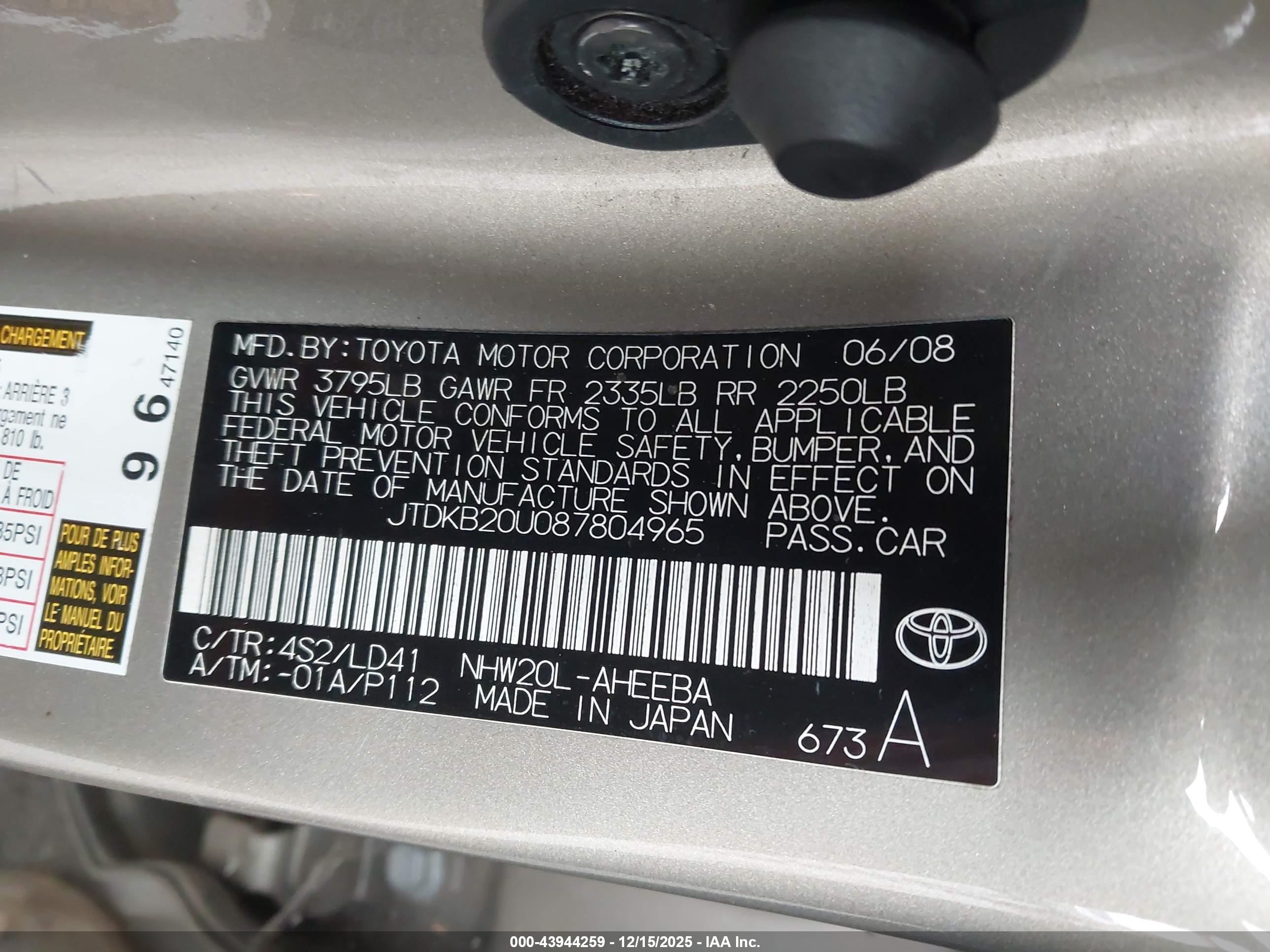 TOYOTA PRIUS image 9