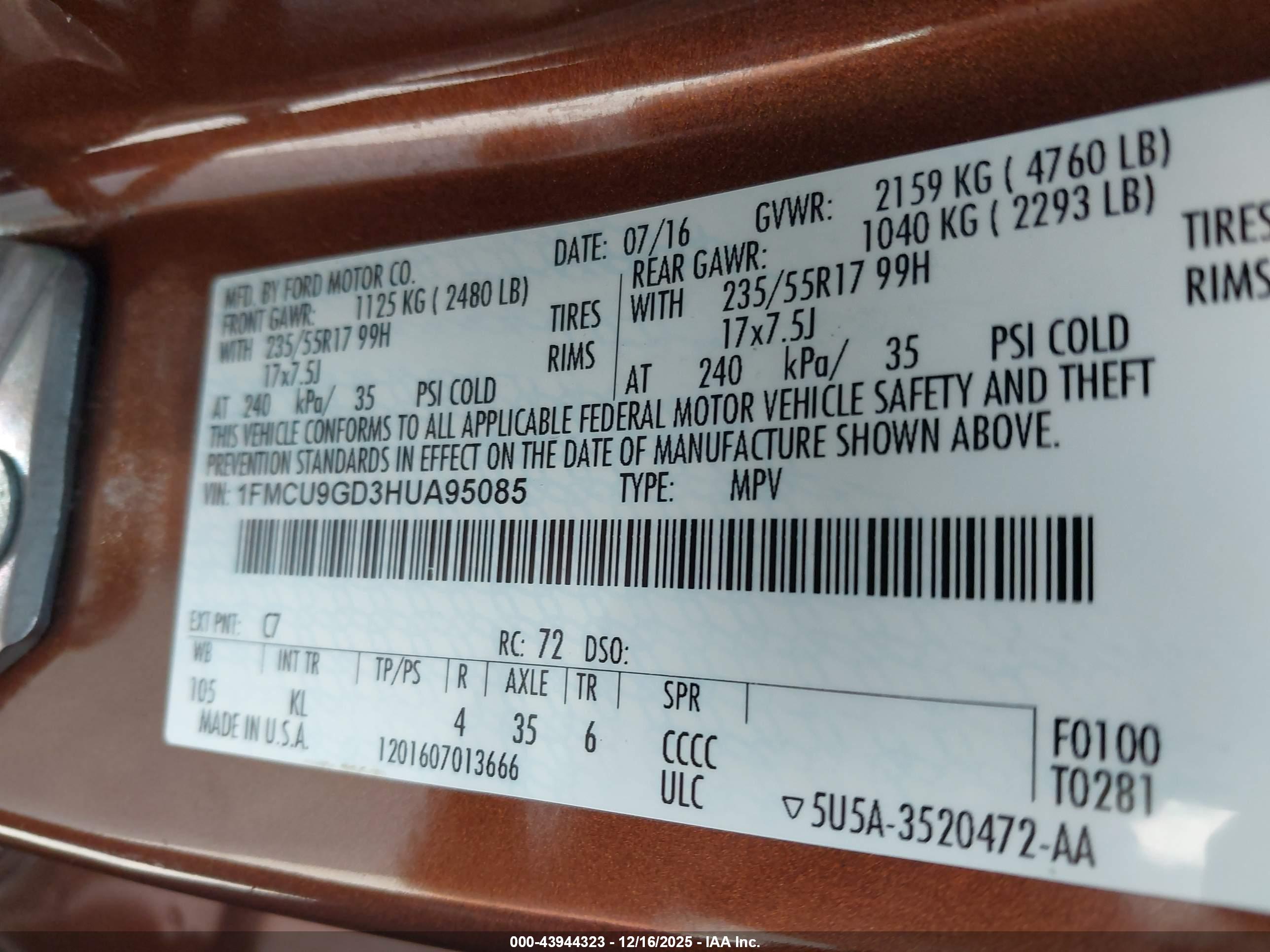 FORD ESCAPE image 9