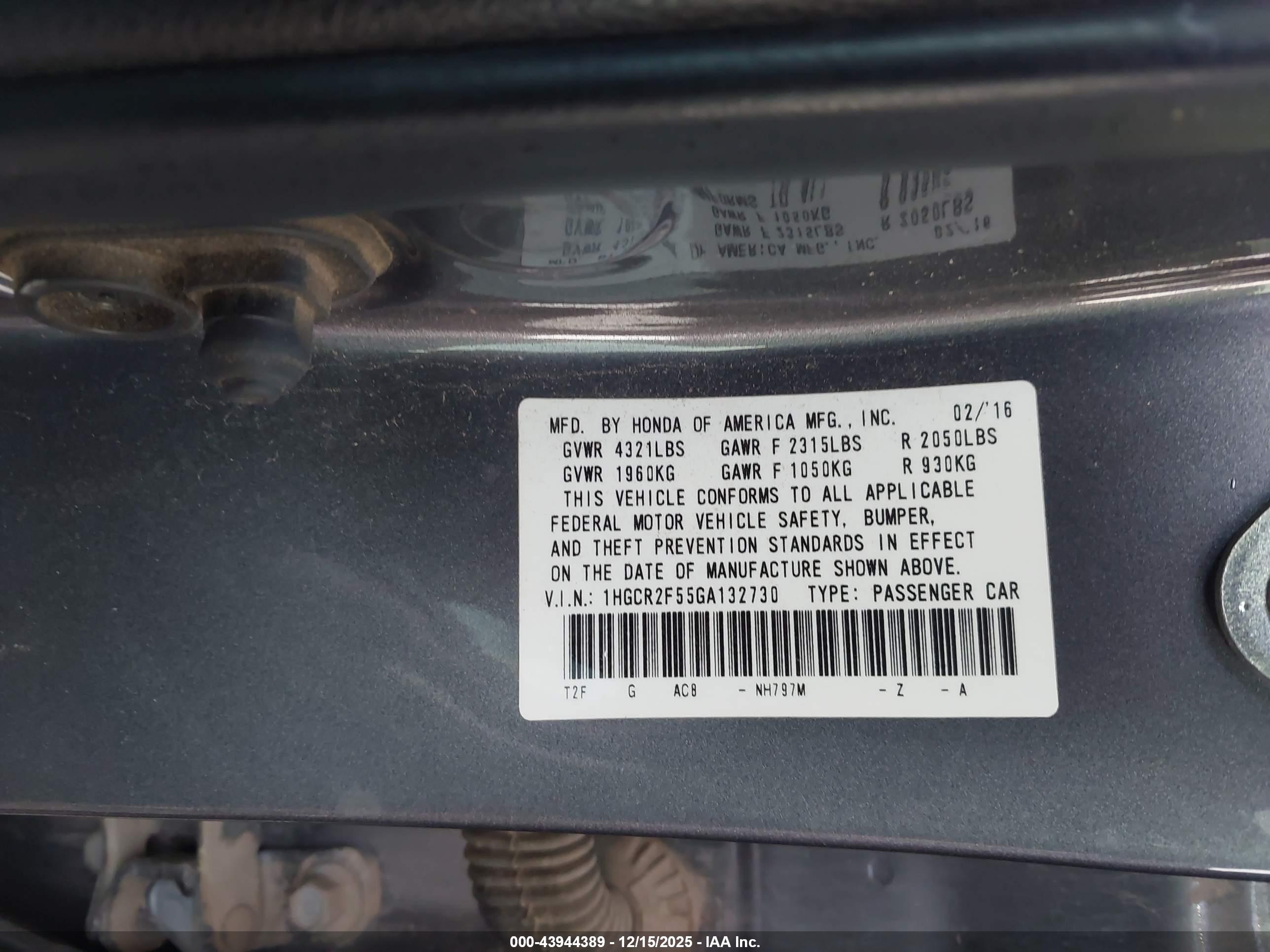 HONDA ACCORD image 9