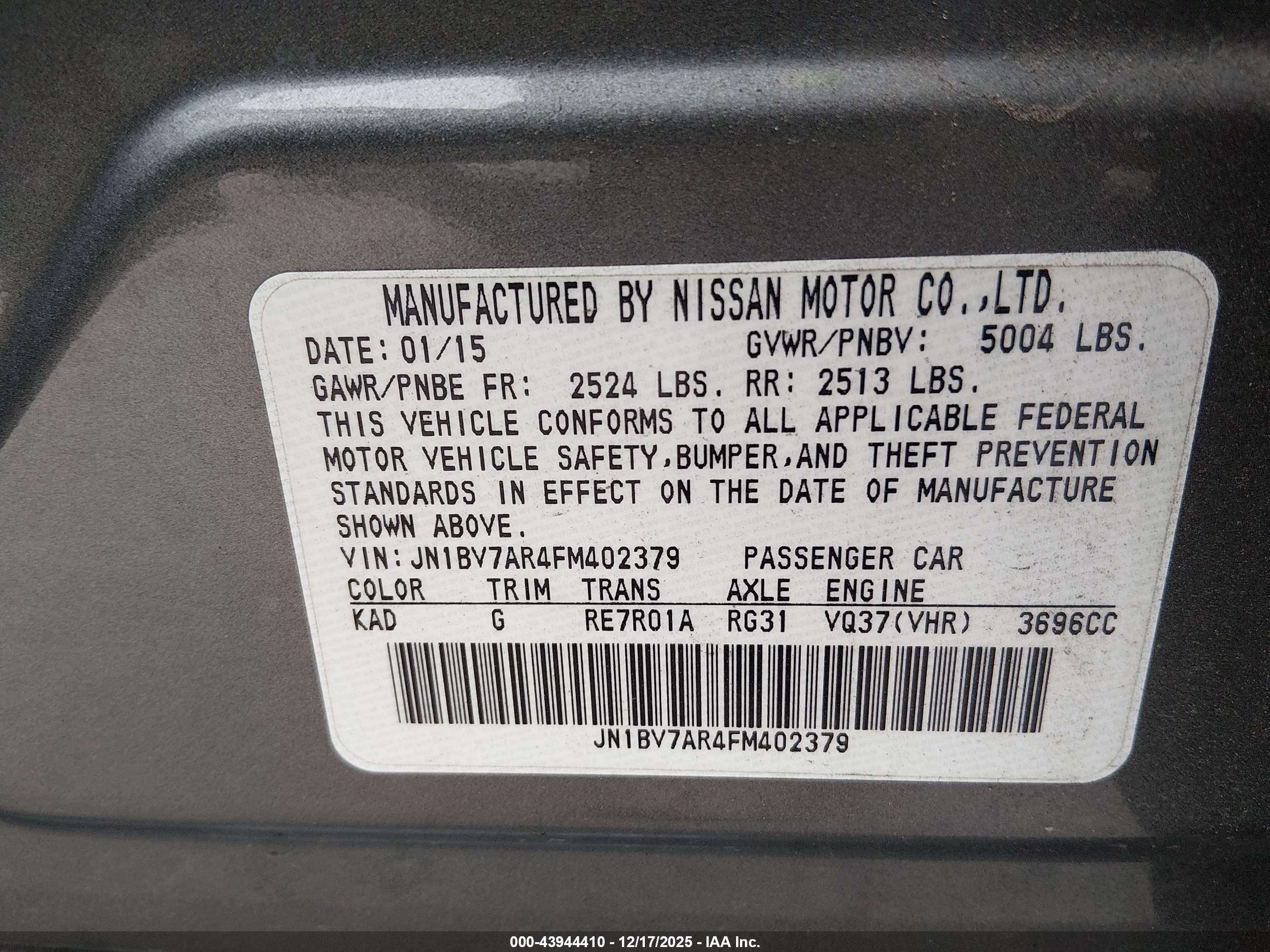 INFINITI Q50 image 9
