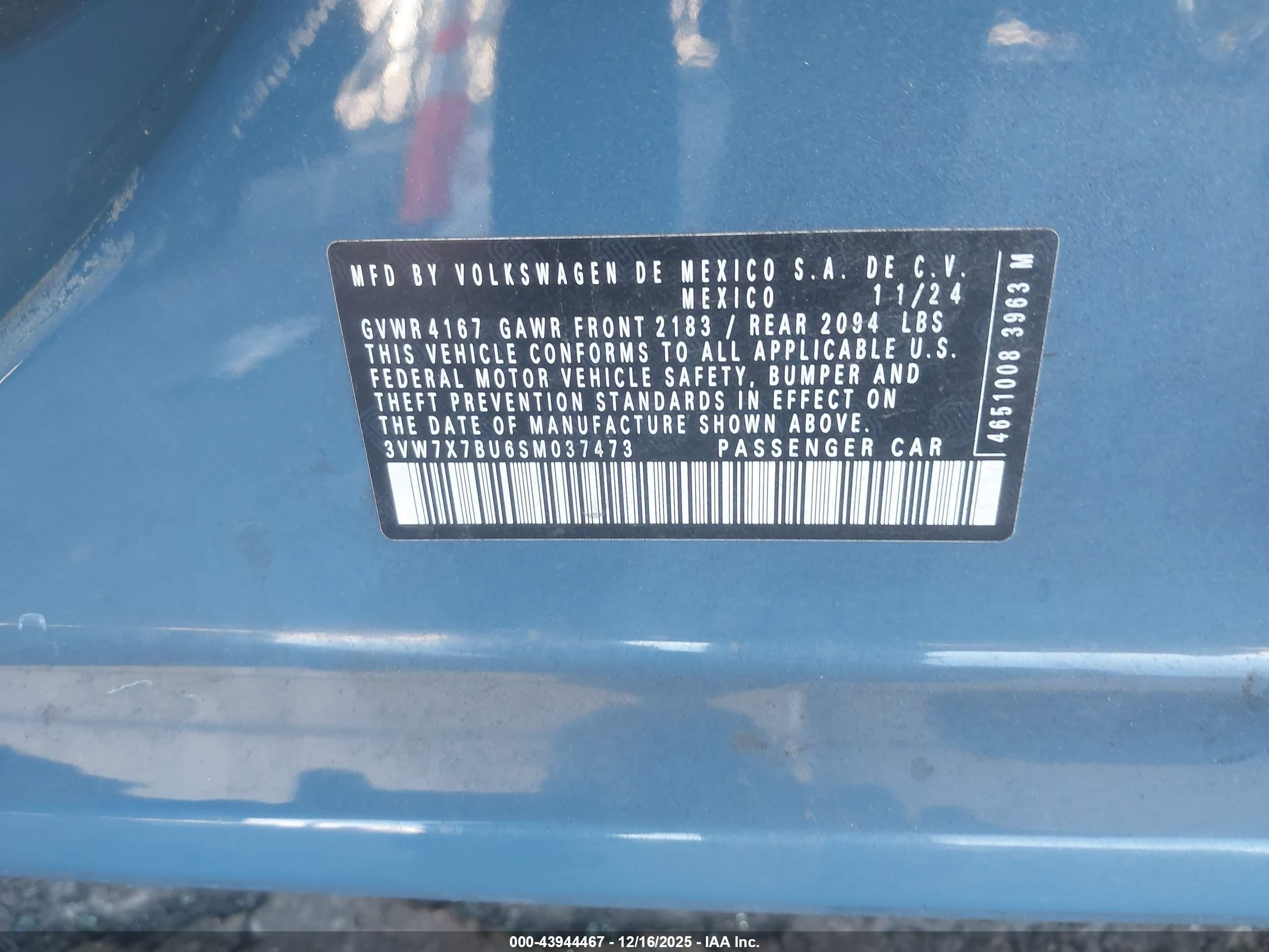 VOLKSWAGEN JETTA image 9