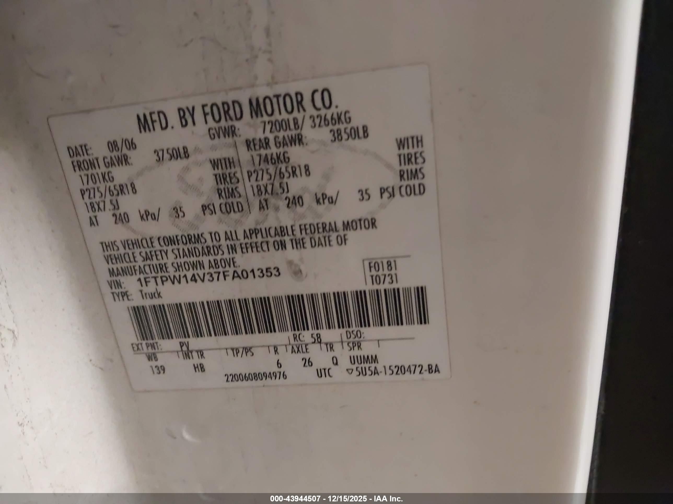FORD F-150 image 9