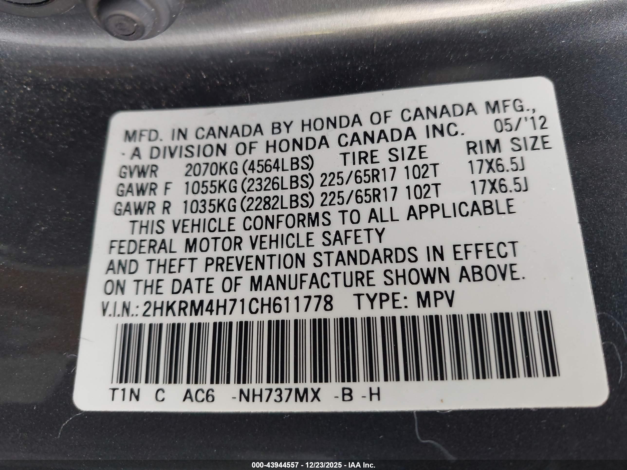 HONDA CR-V image 9