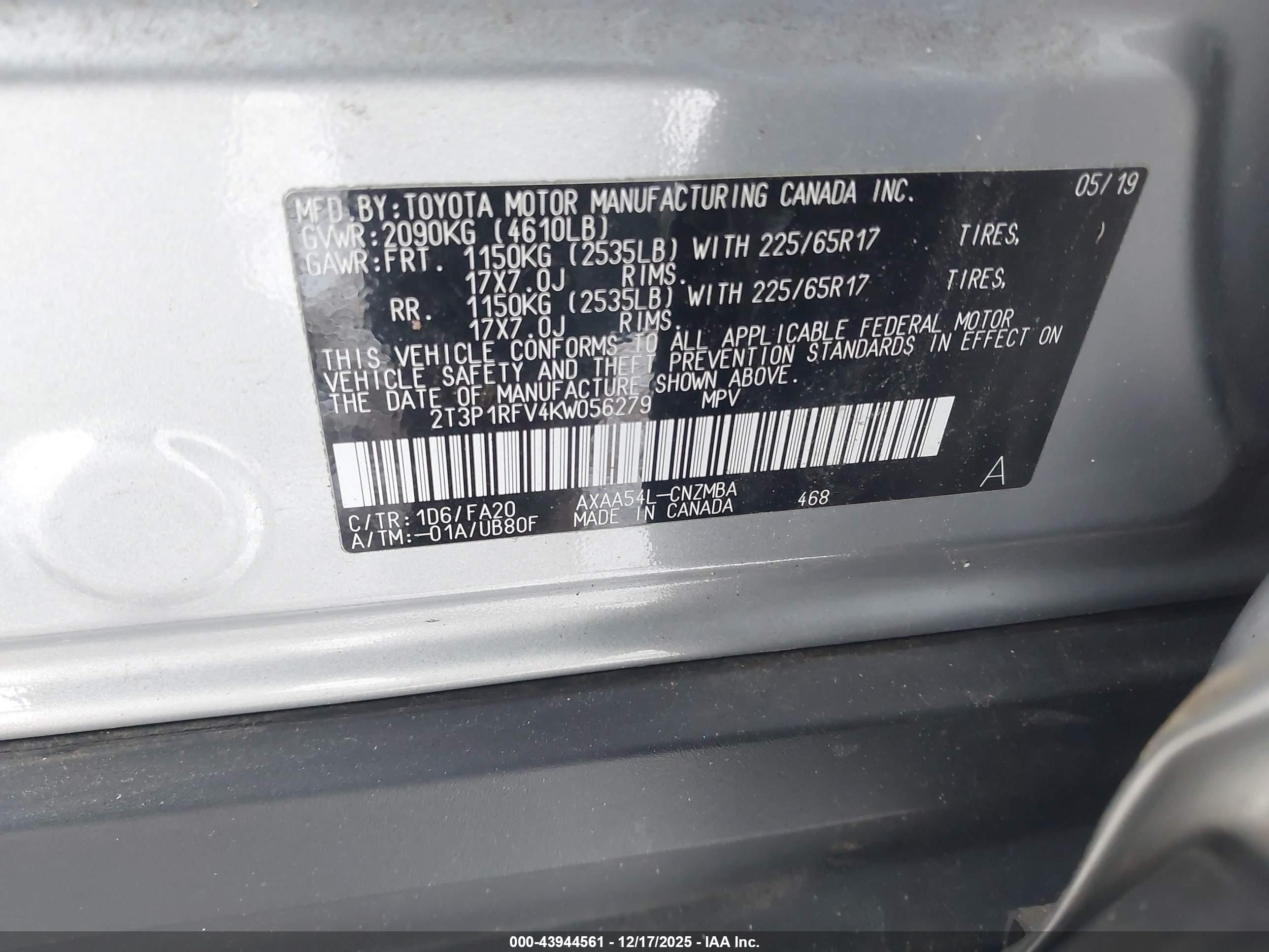 TOYOTA RAV4 image 9