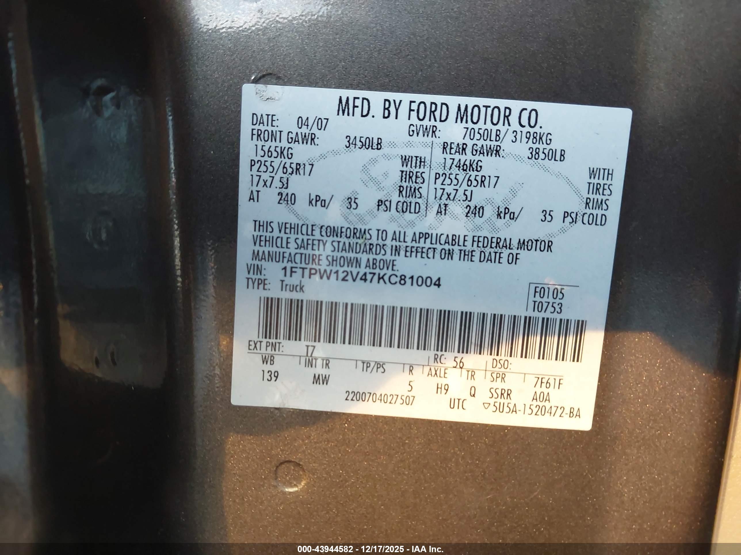 FORD F-150 image 9