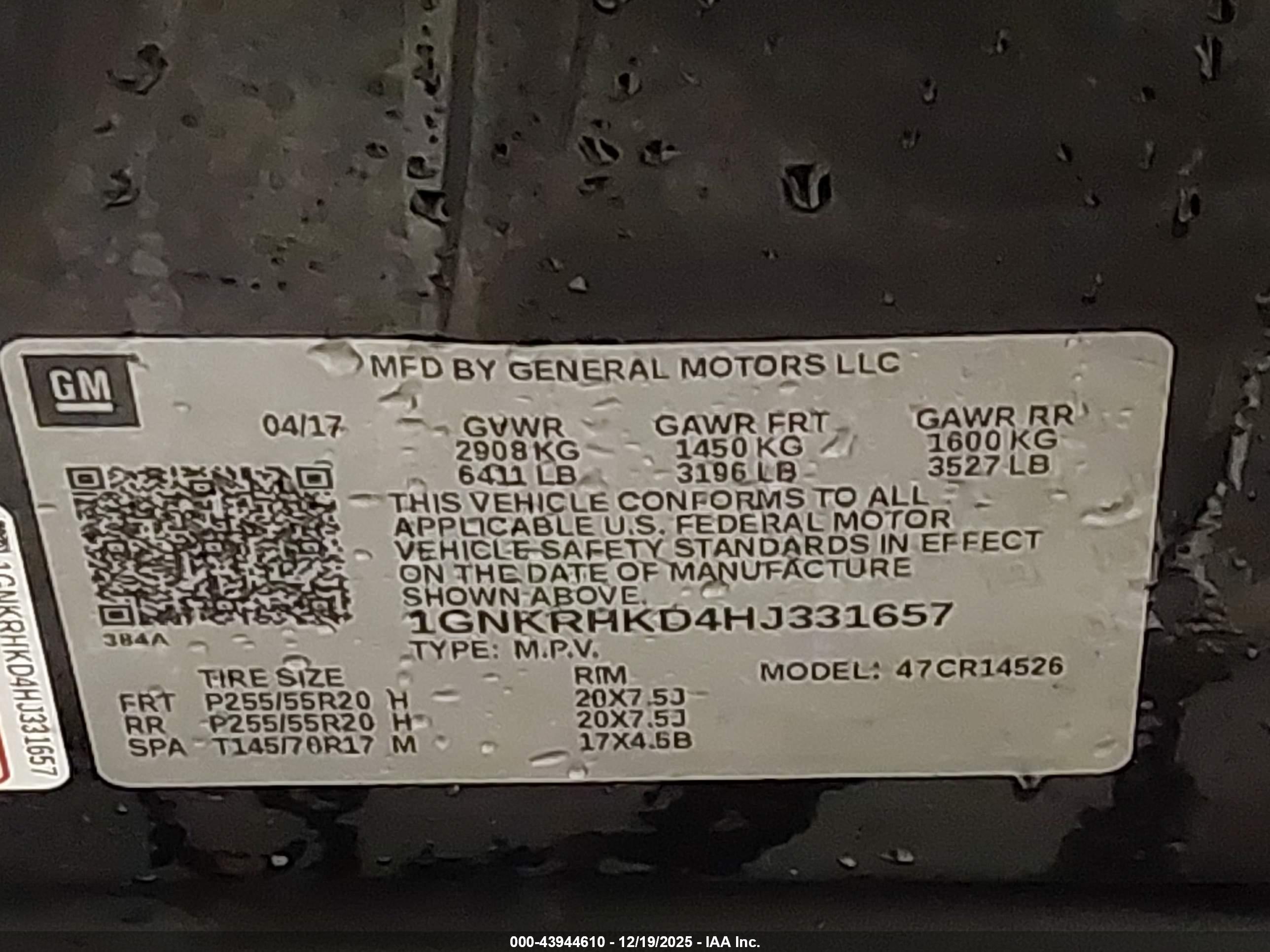 CHEVROLET TRAVERSE image 9