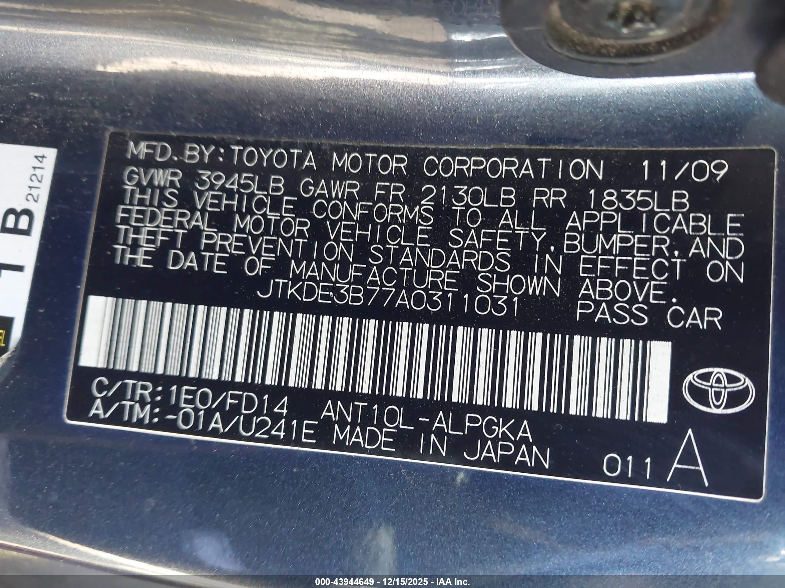 SCION TC image 9