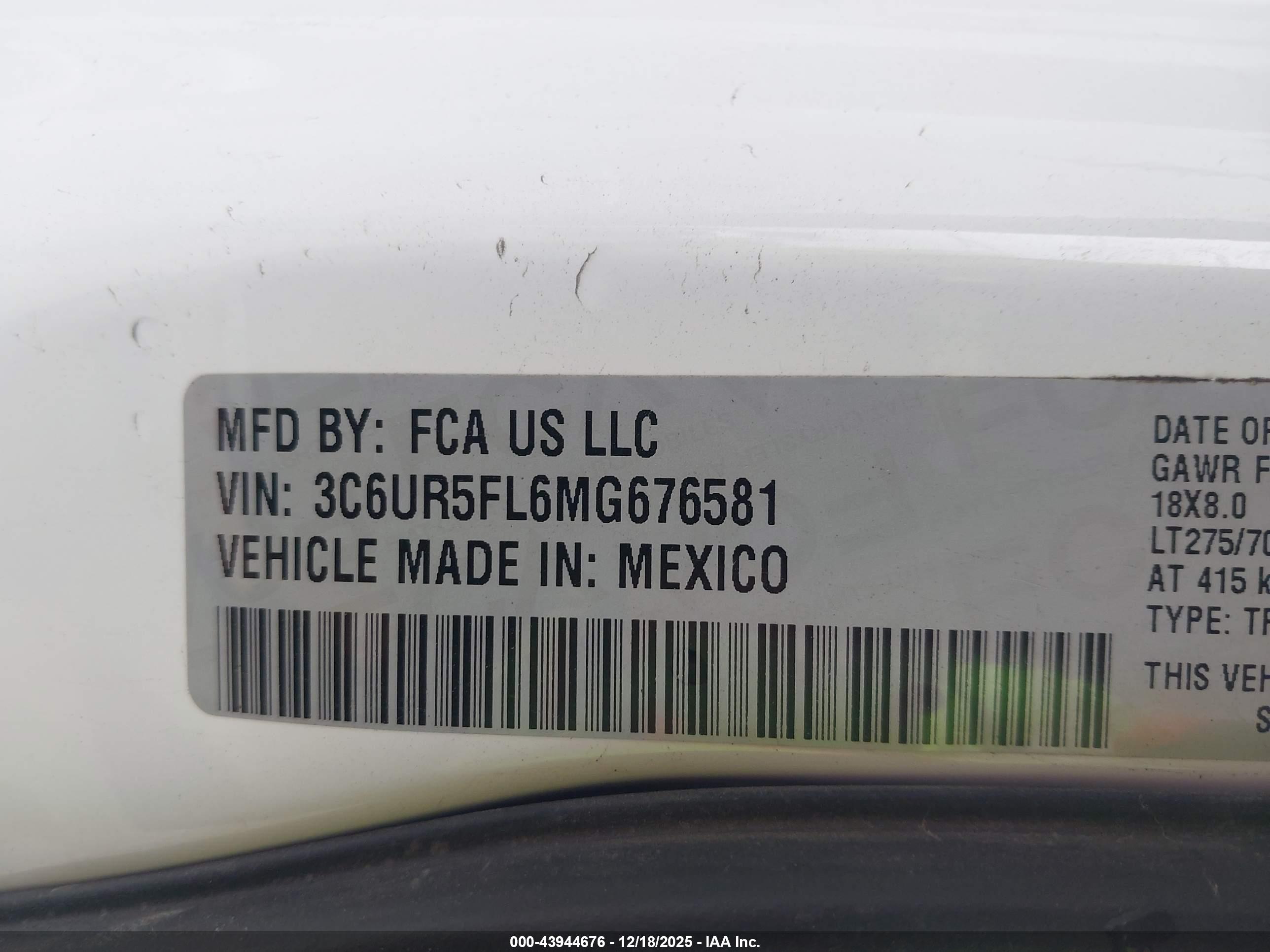 RAM 2500 image 9