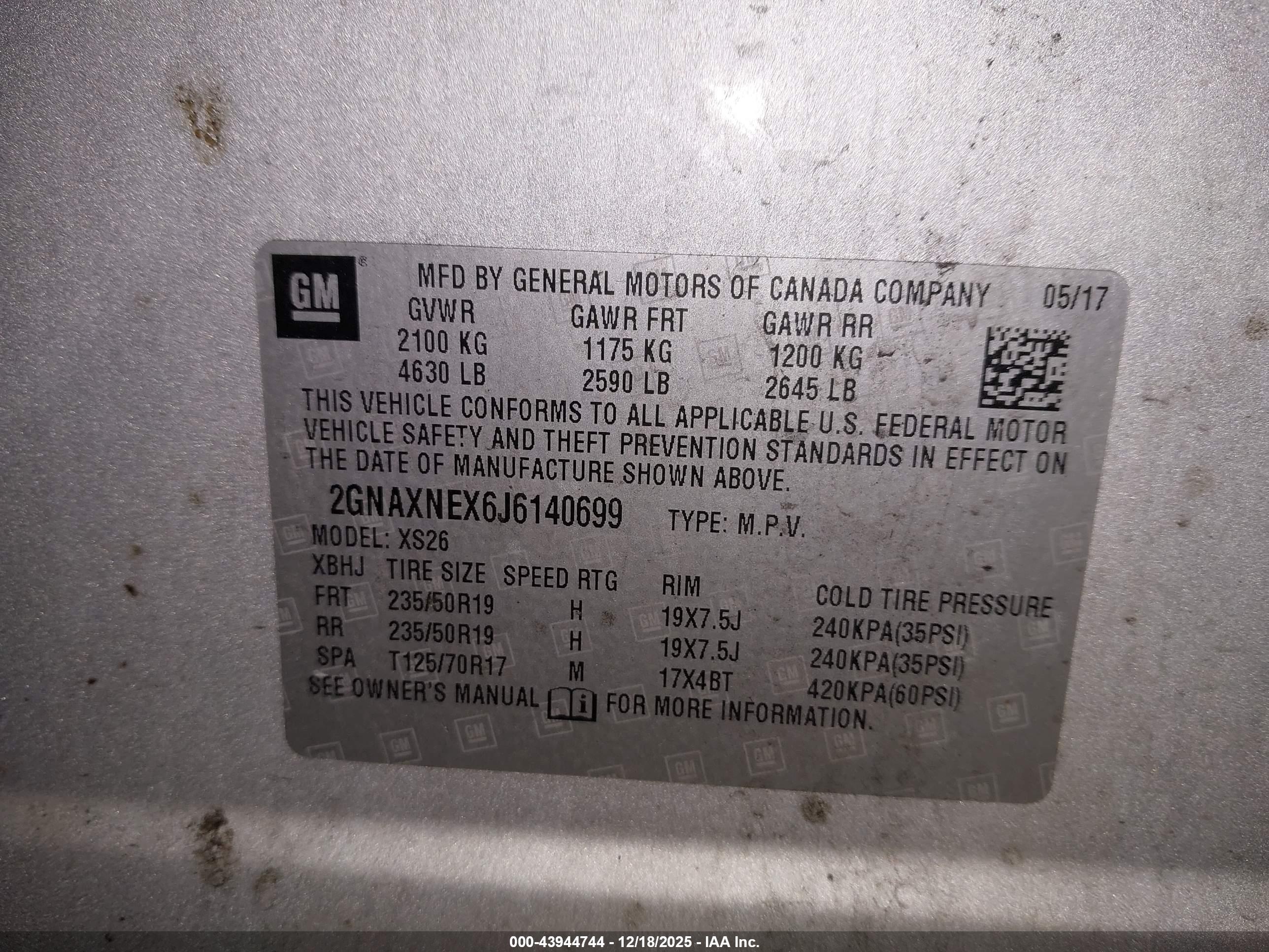CHEVROLET EQUINOX image 9