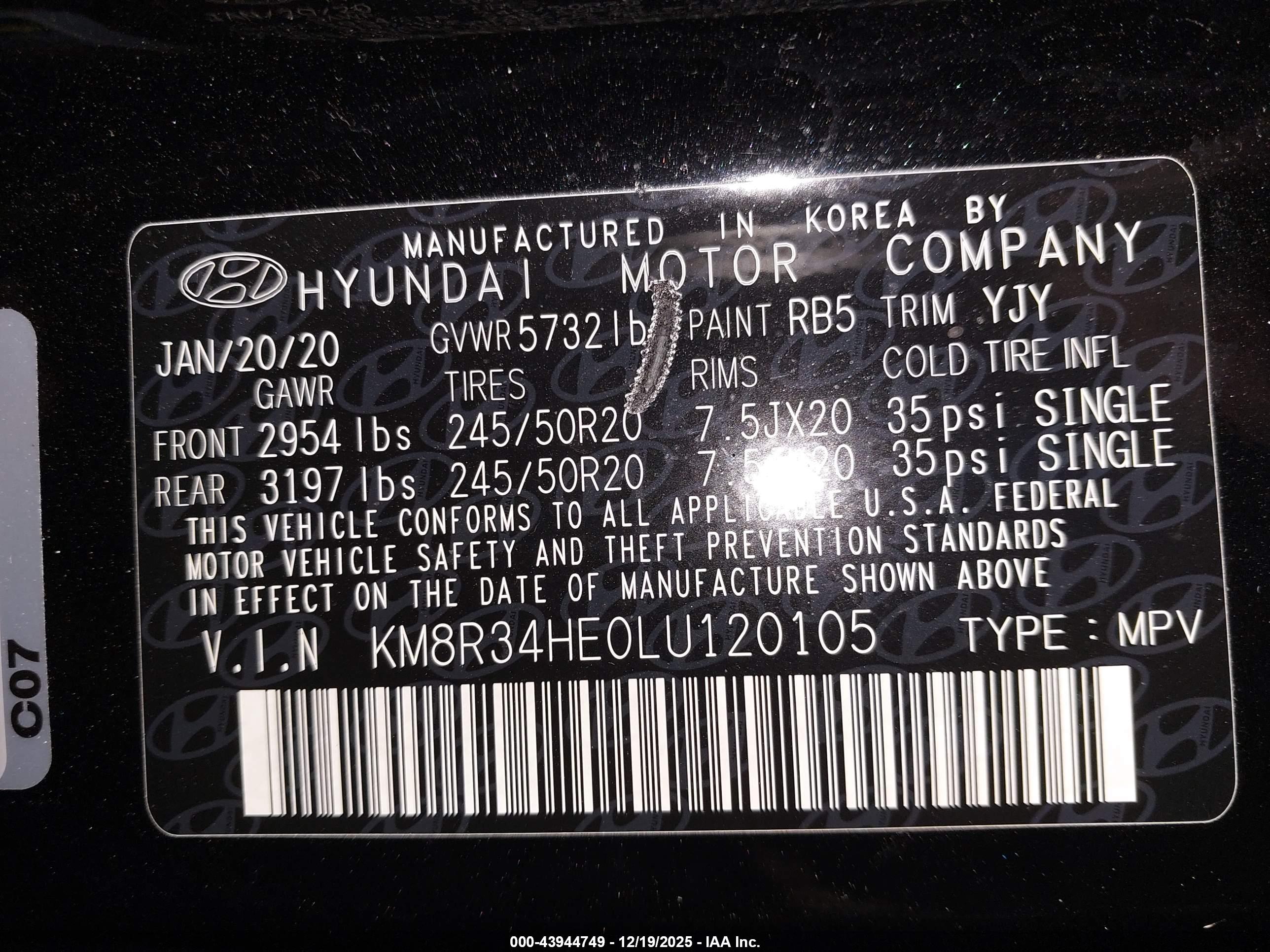 HYUNDAI PALISADE image 9