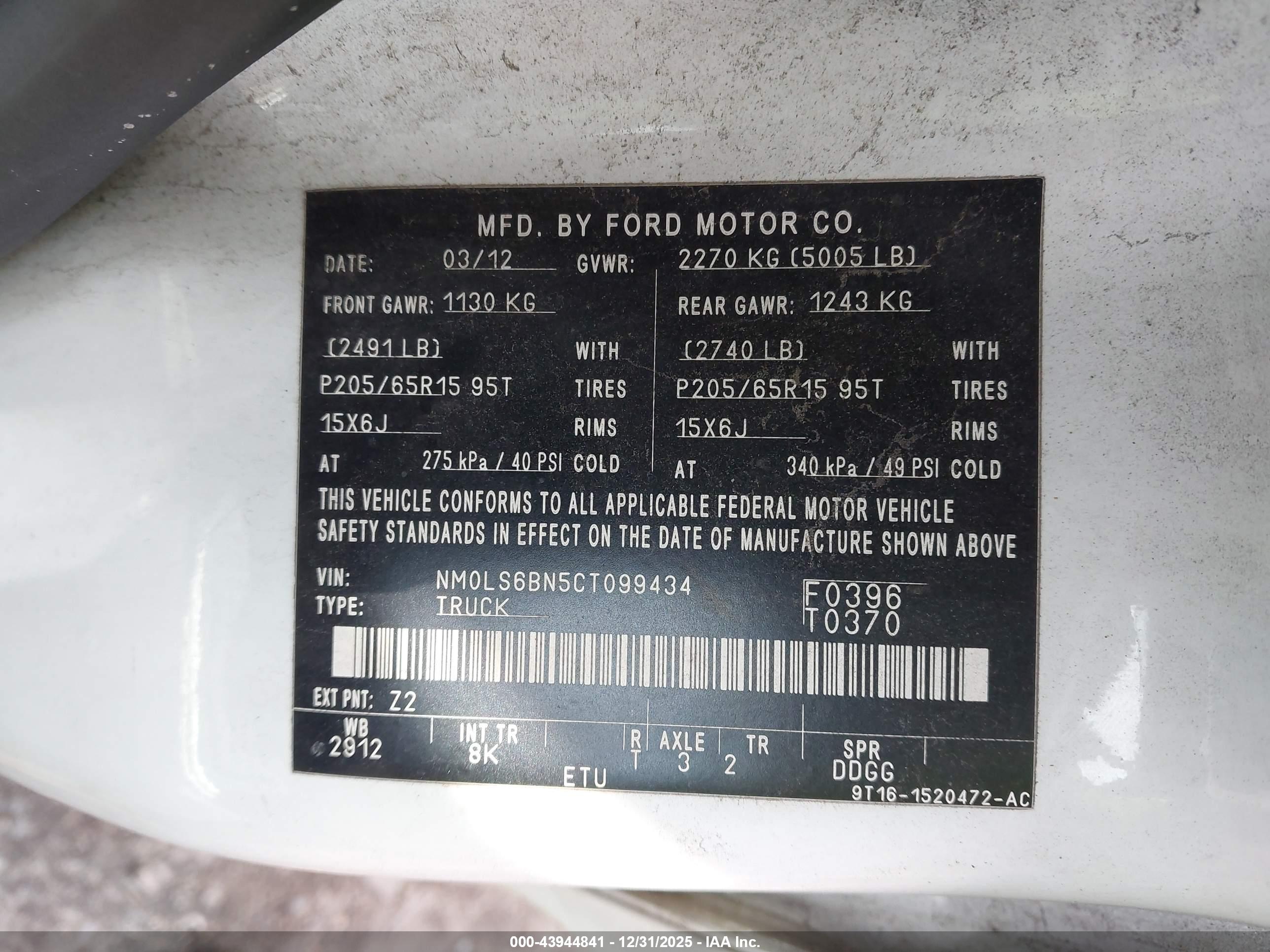 FORD TRANSIT image 9