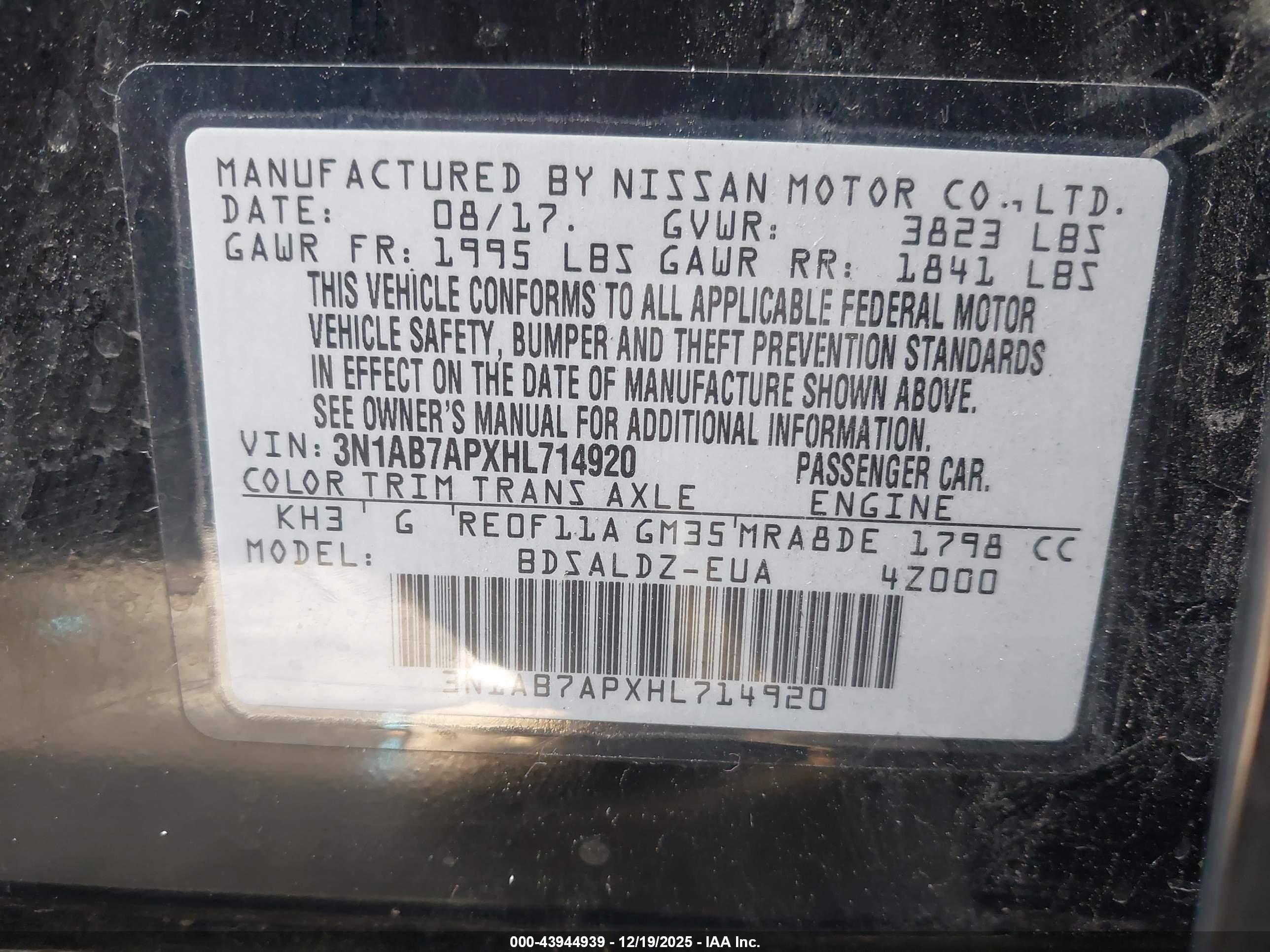 NISSAN SENTRA image 9