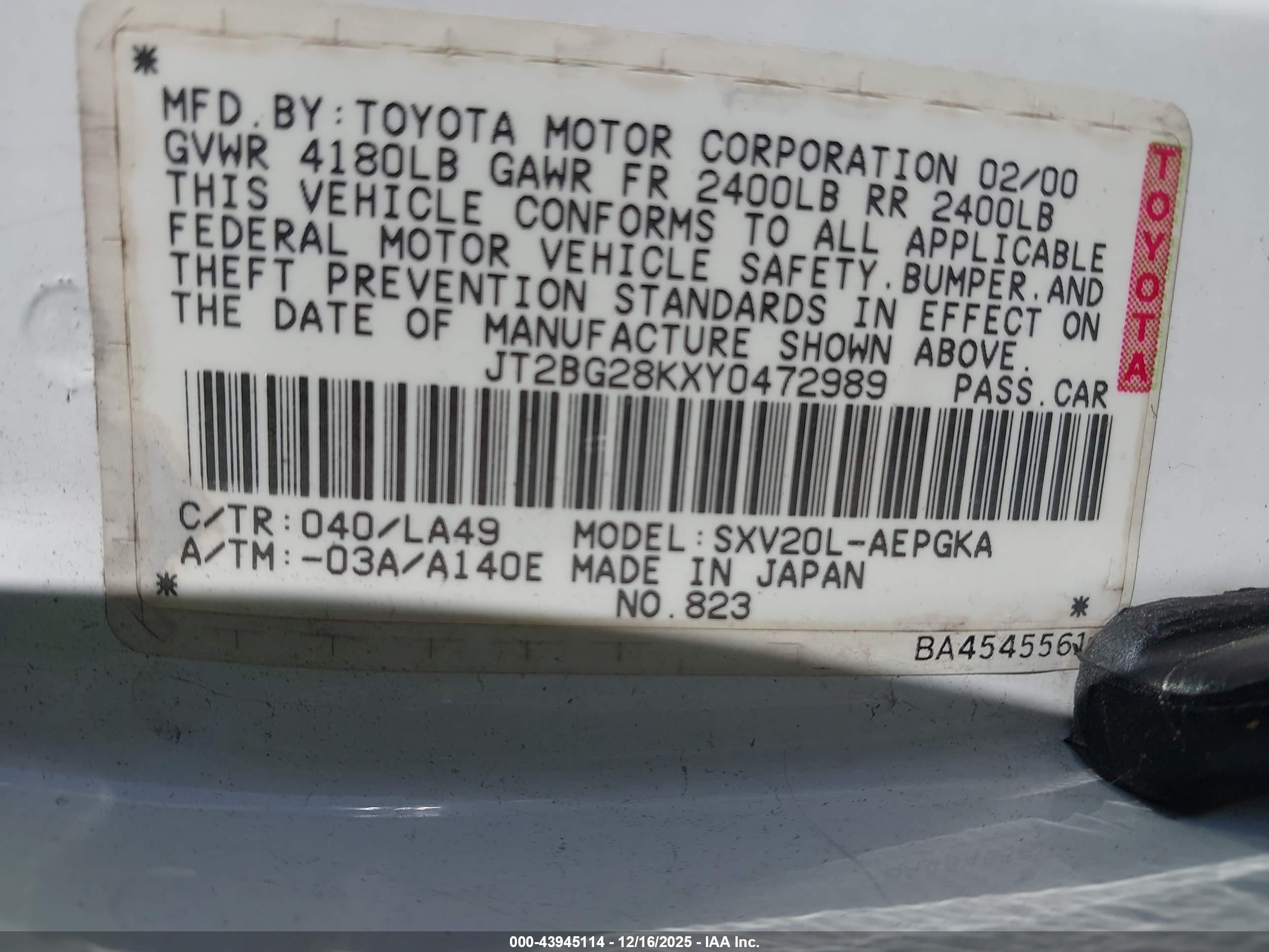 TOYOTA CAMRY image 9