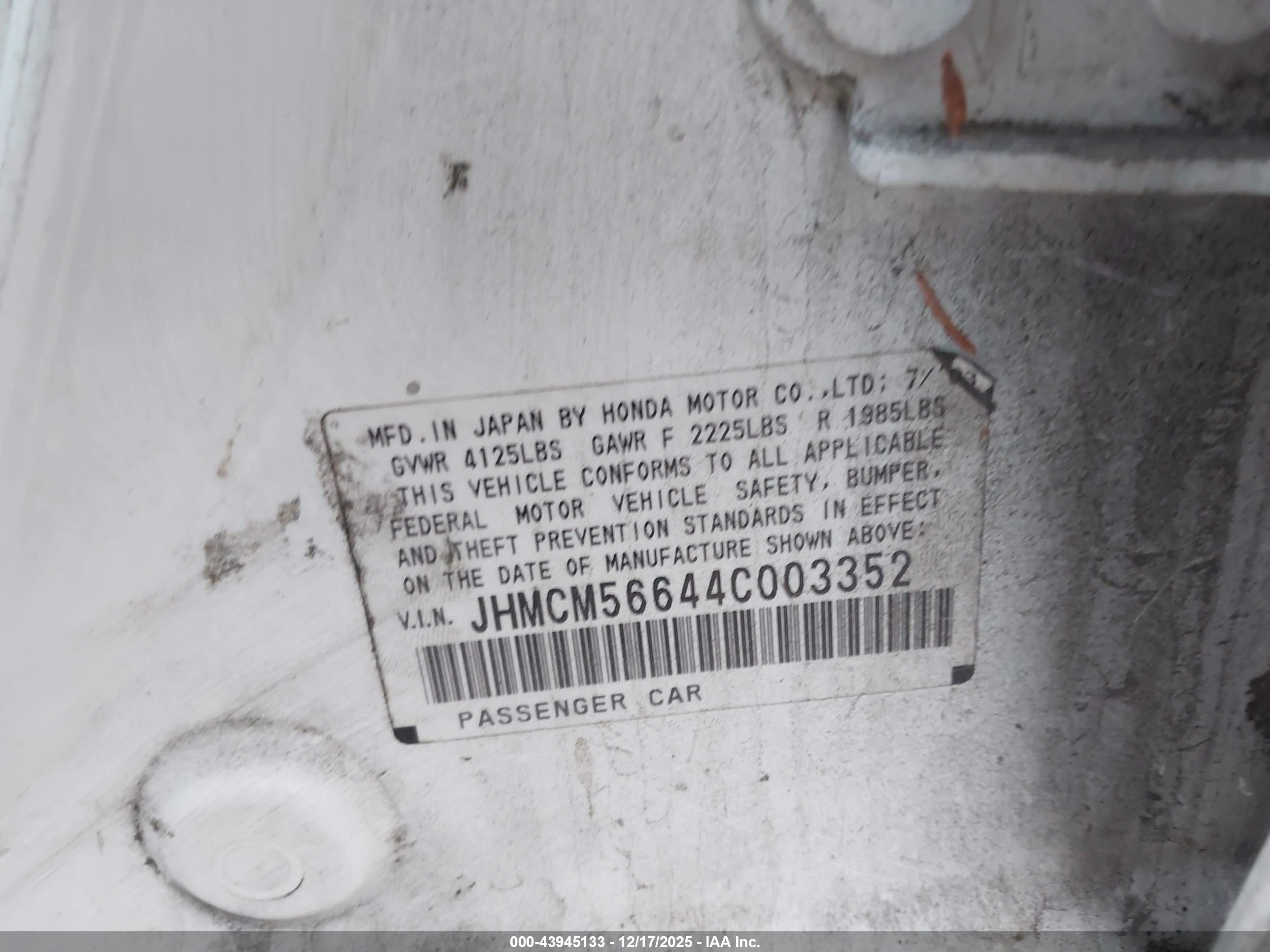 HONDA ACCORD image 9