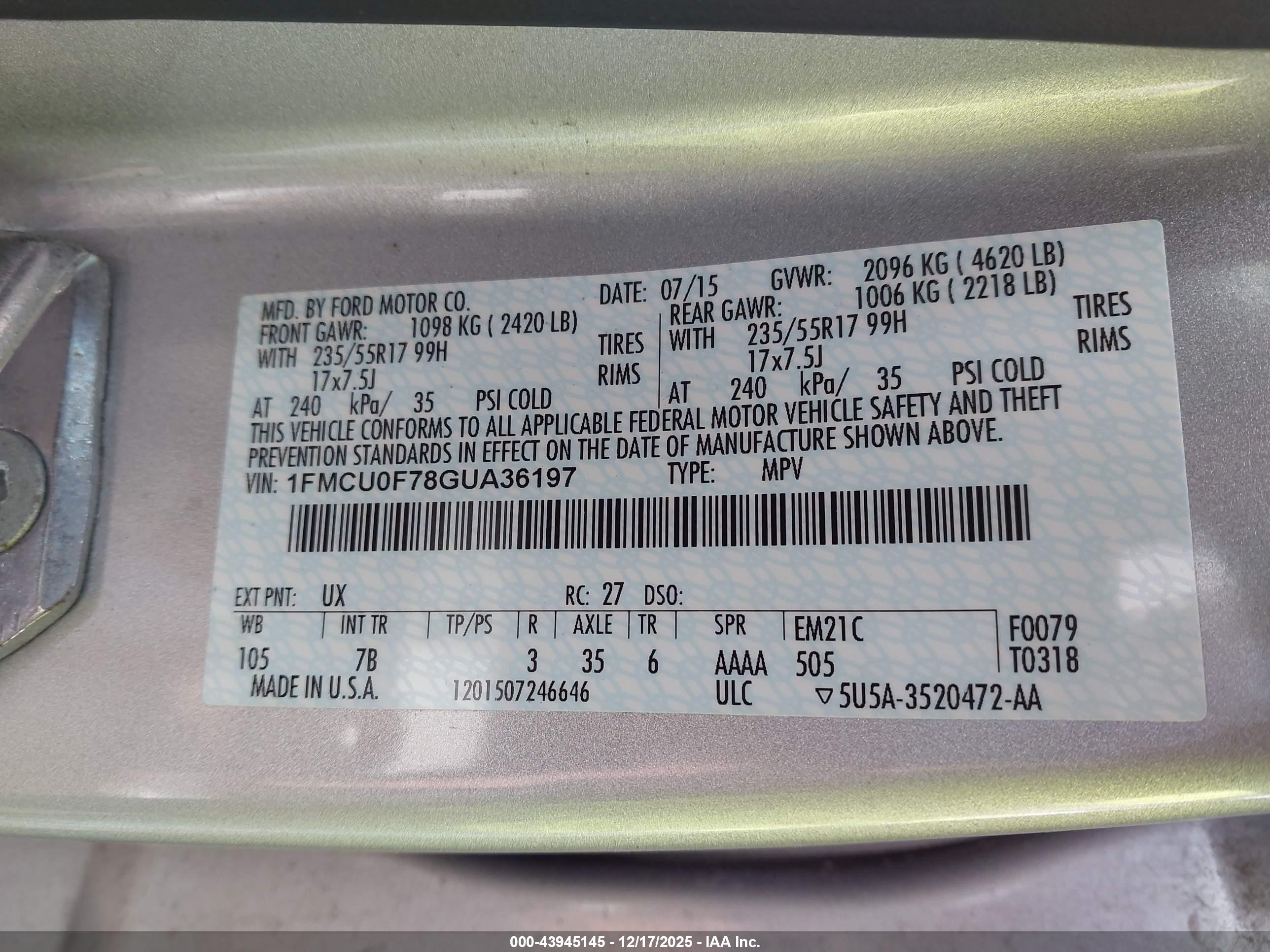 FORD ESCAPE image 9
