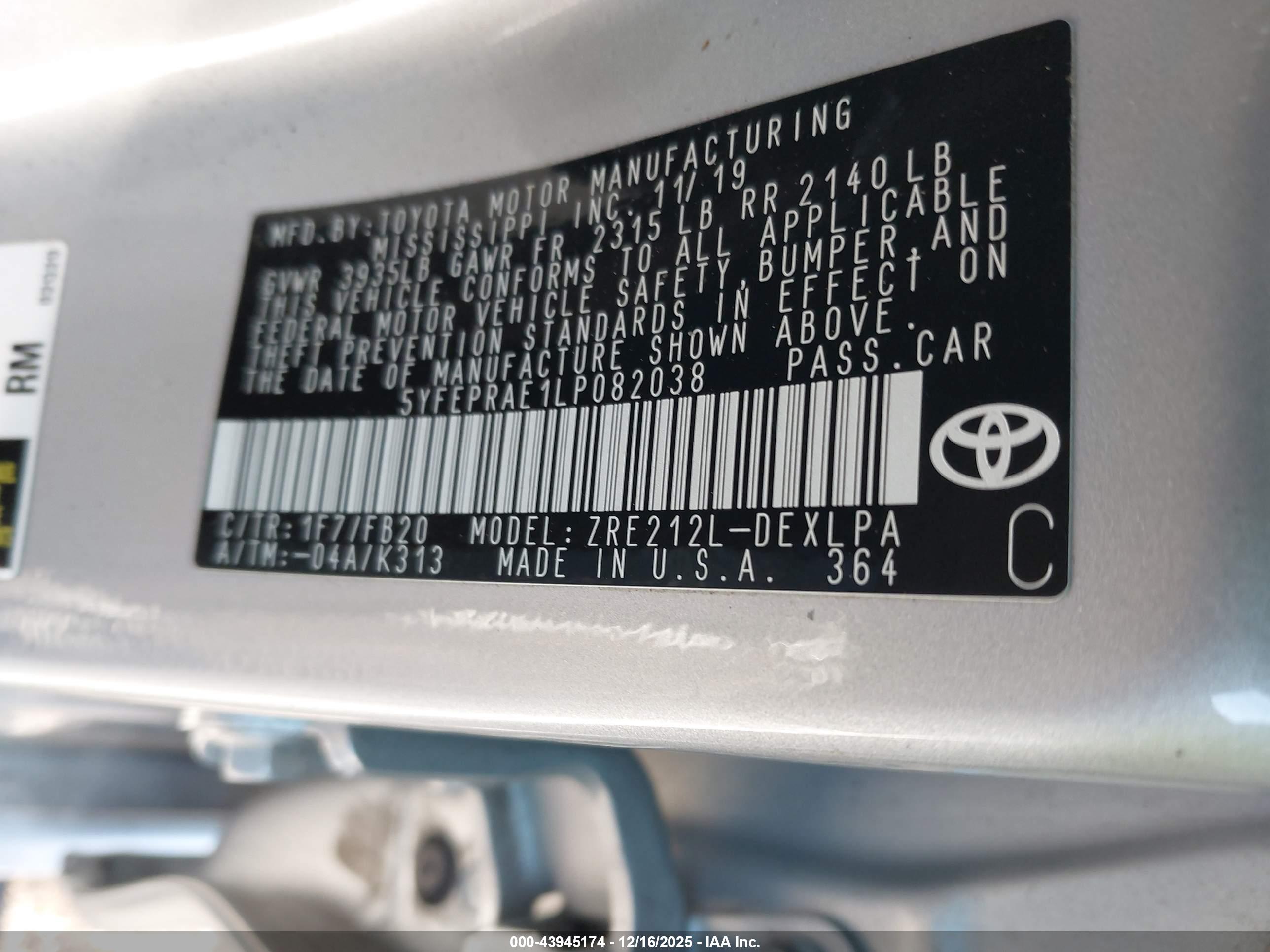 TOYOTA COROLLA image 9