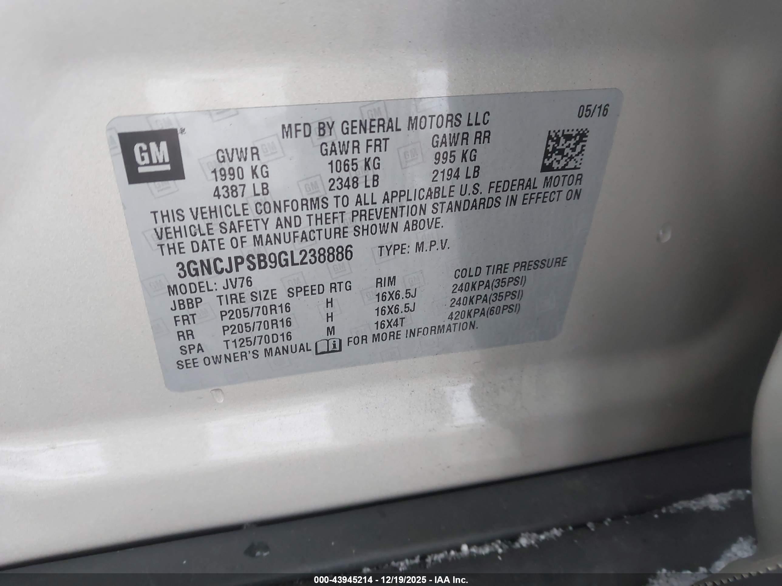 CHEVROLET TRAX image 9
